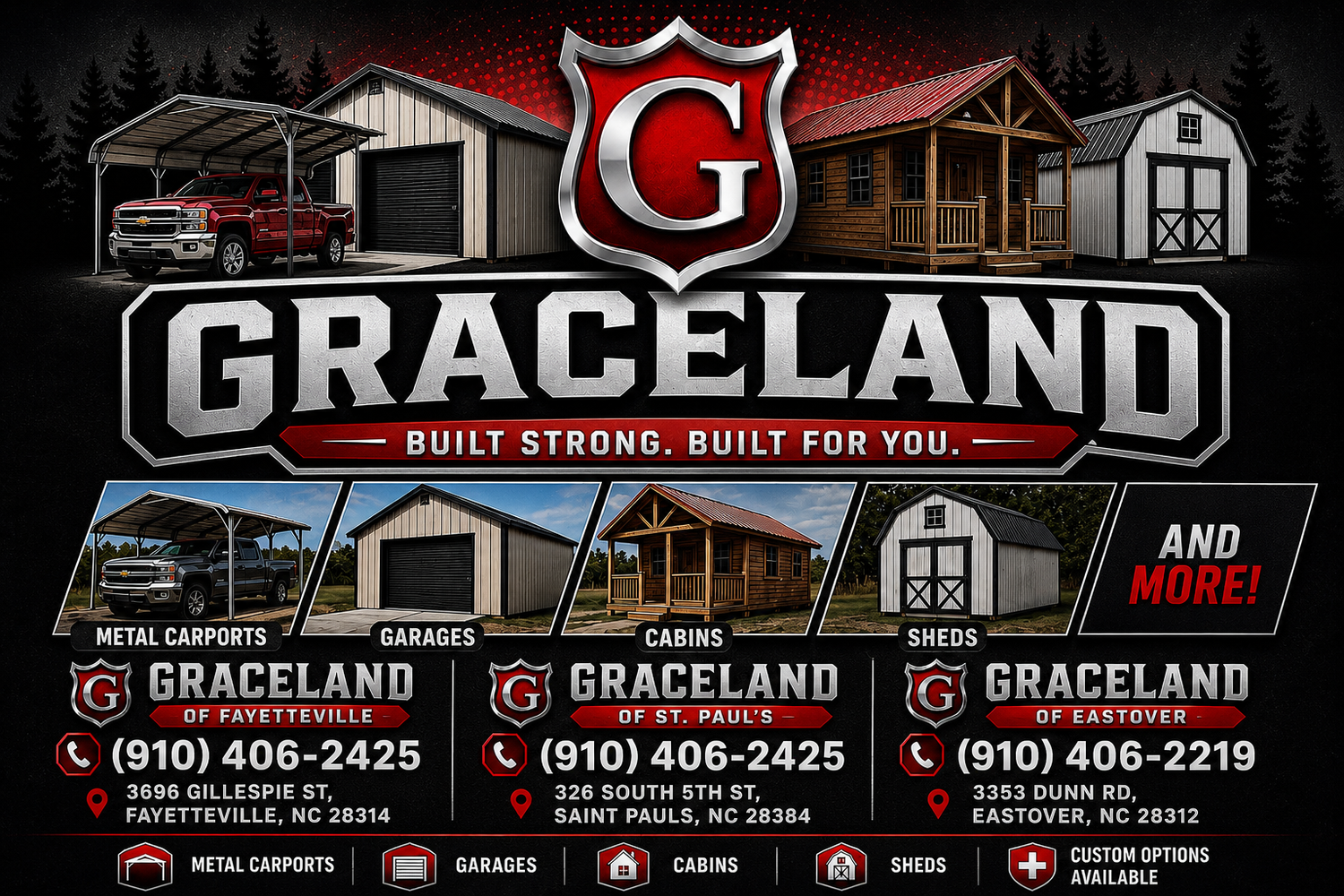 Graceland Portable Buildings of Fayetteville