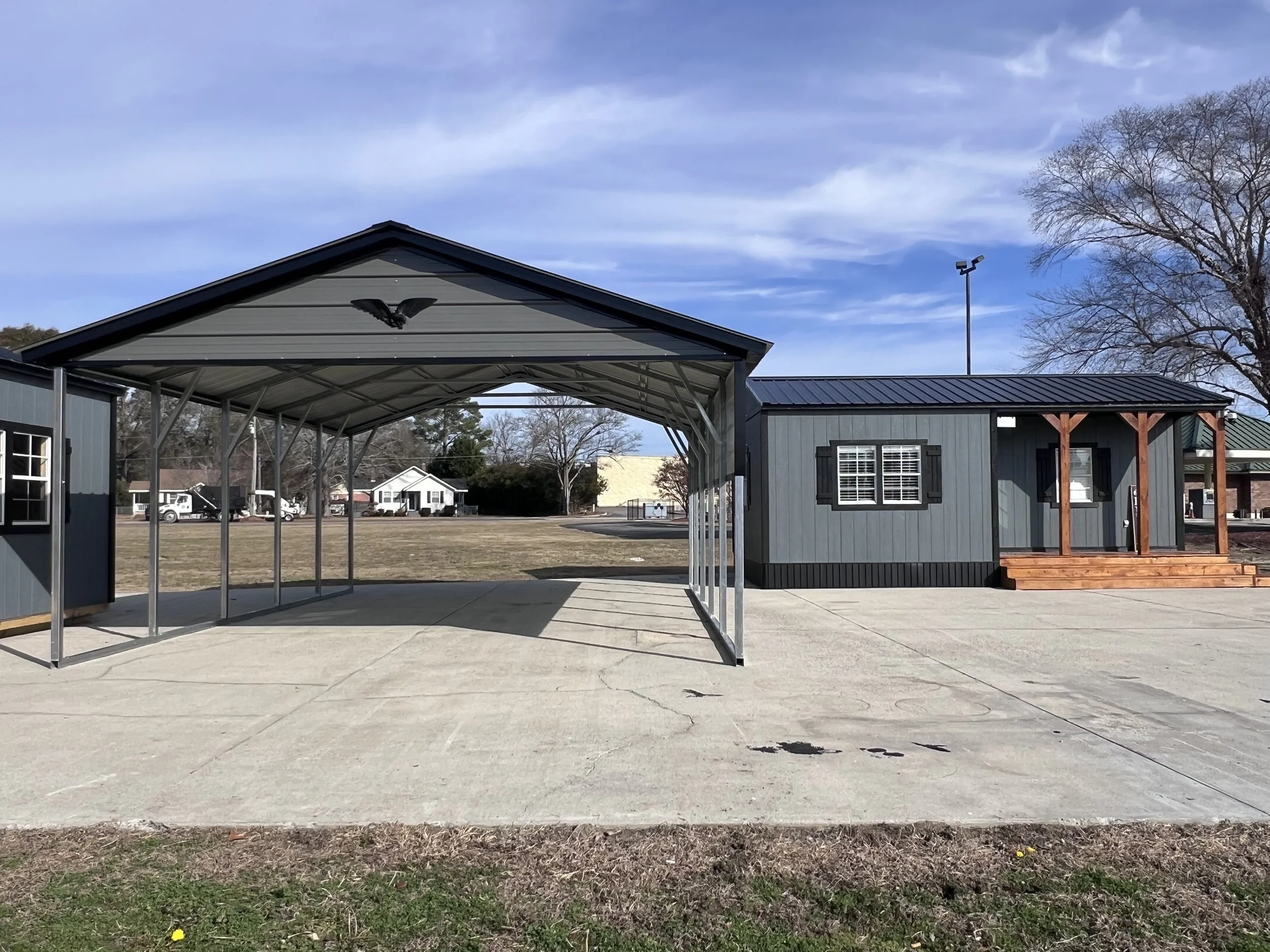 Carport with shed, Carports near me, metal carports near me, Sheds near me, Buildings near me