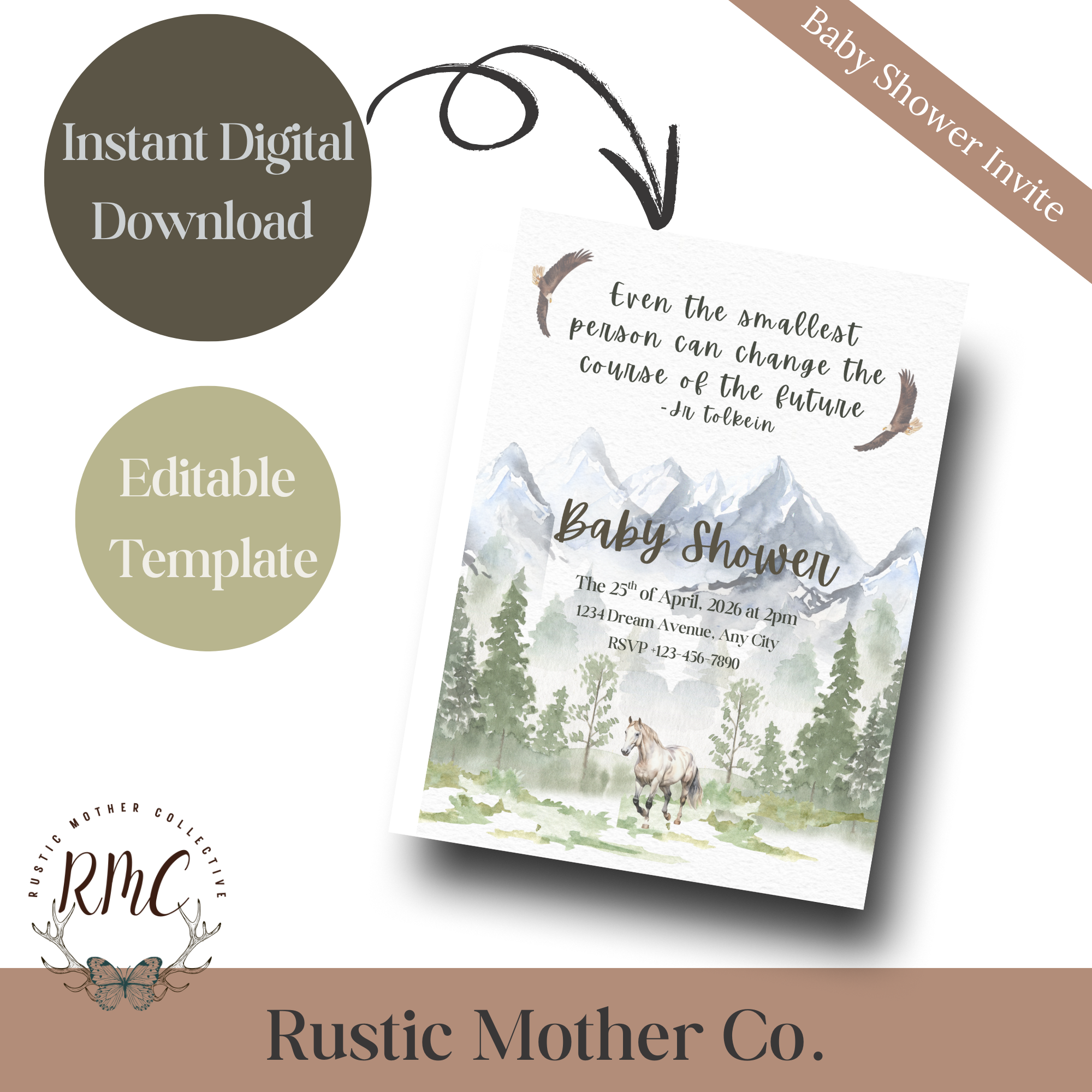 LOTR Baby shower invite Mockup .png