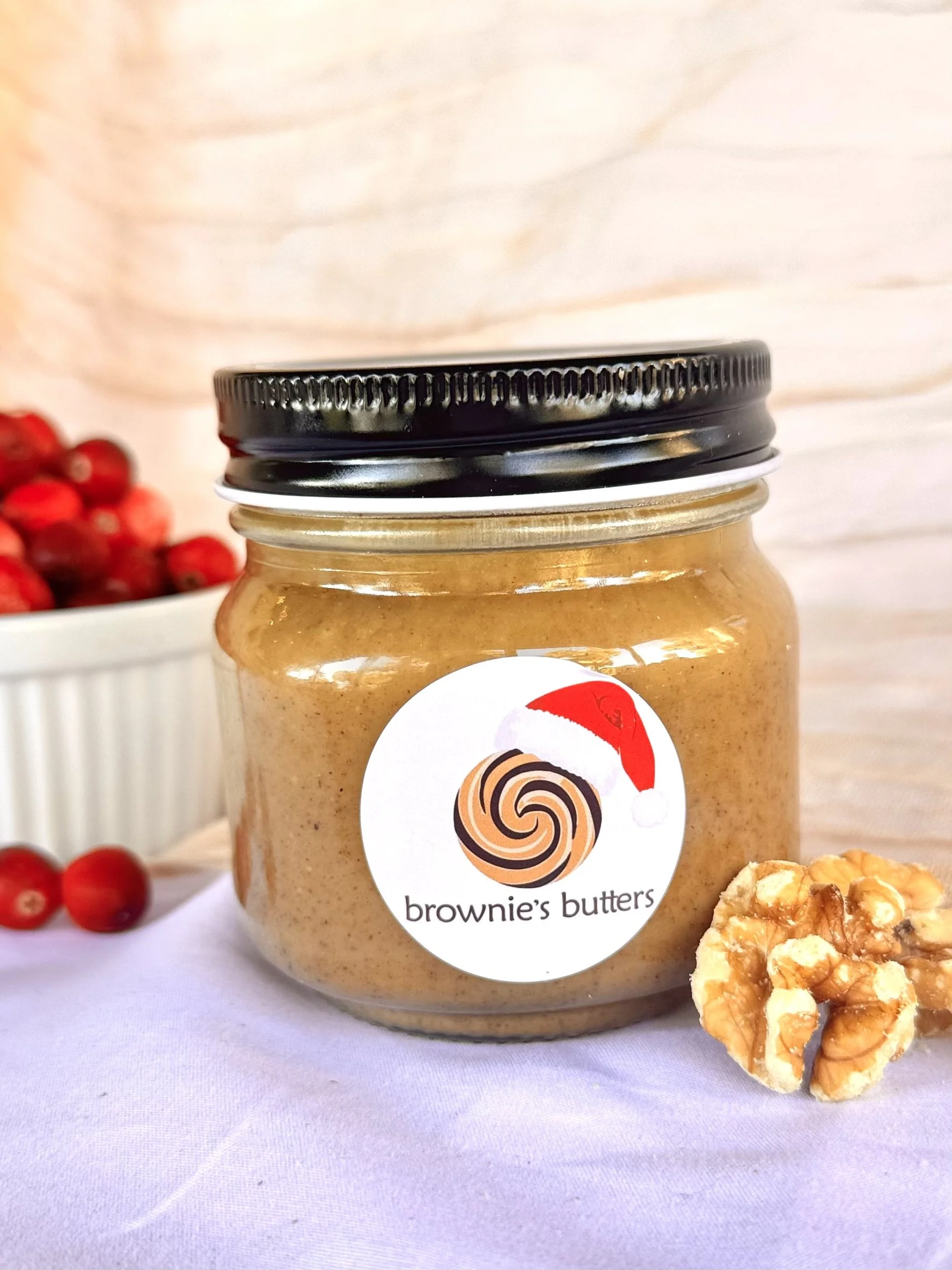 Gingerbread Walnut Butter - 8 oz Jar