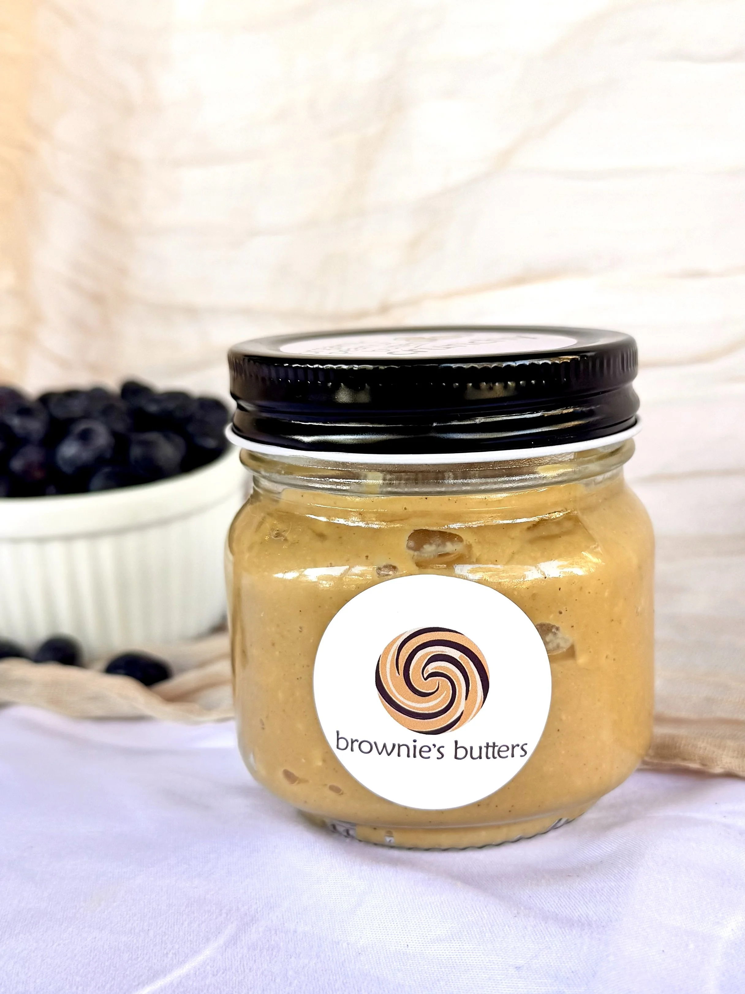 Organic Crunchy Peanut Butter - 8 oz Jar