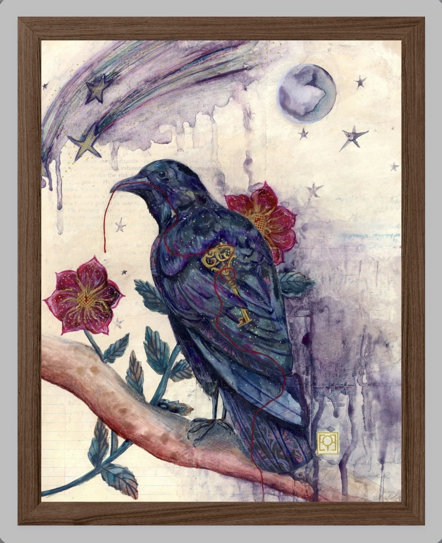 Nyx, the Star-Hollow Raven