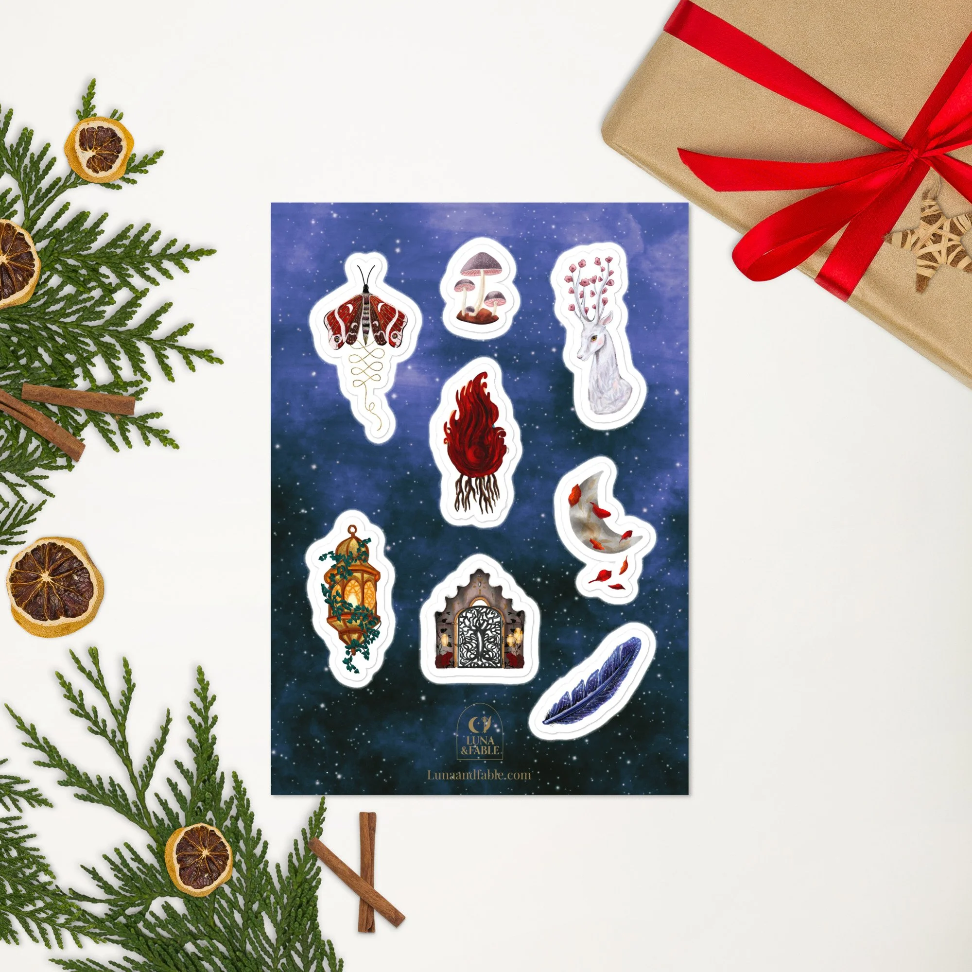 Light for the Threshold Sticker sheet