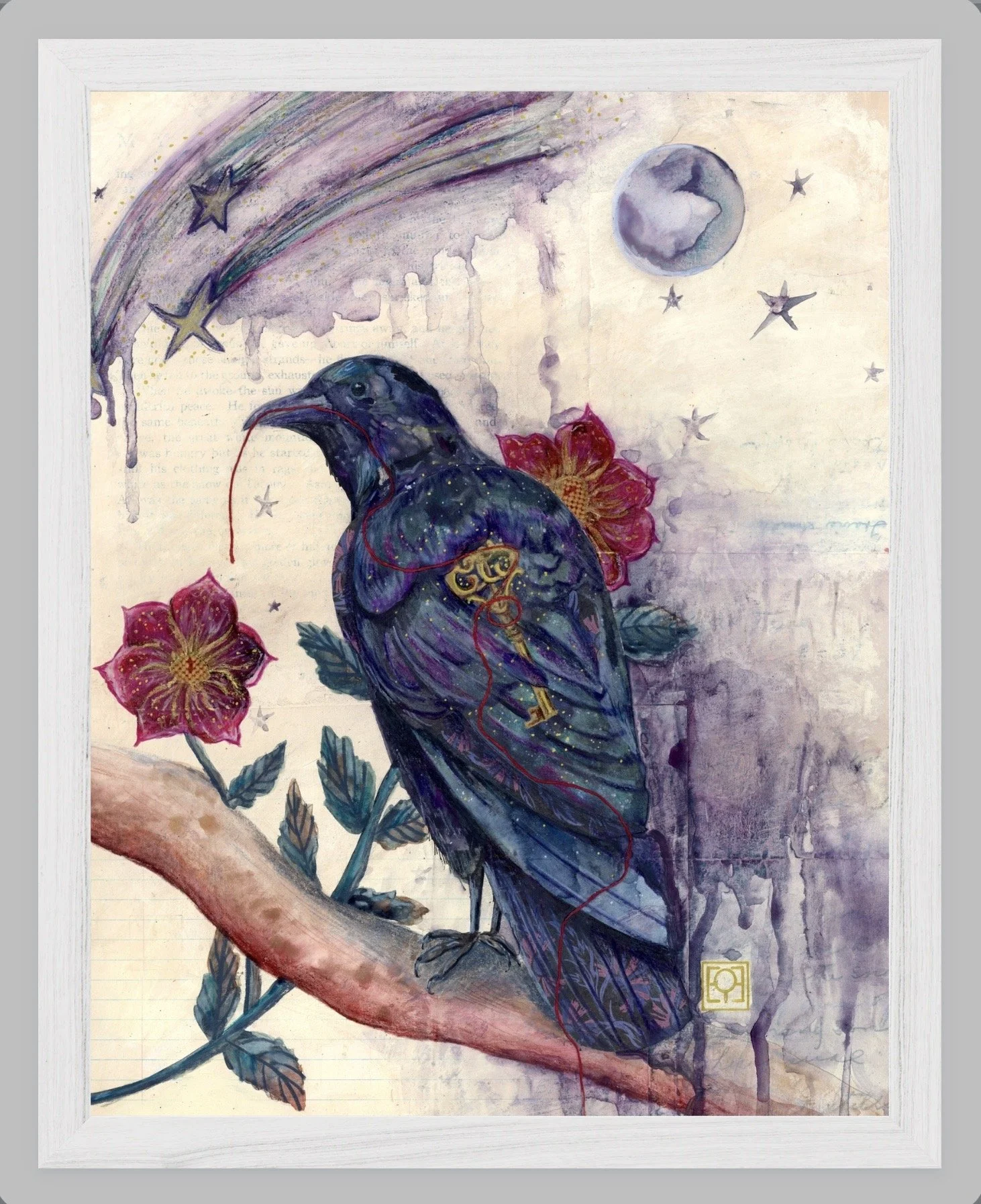 Nyx, the Star-Hollow Raven