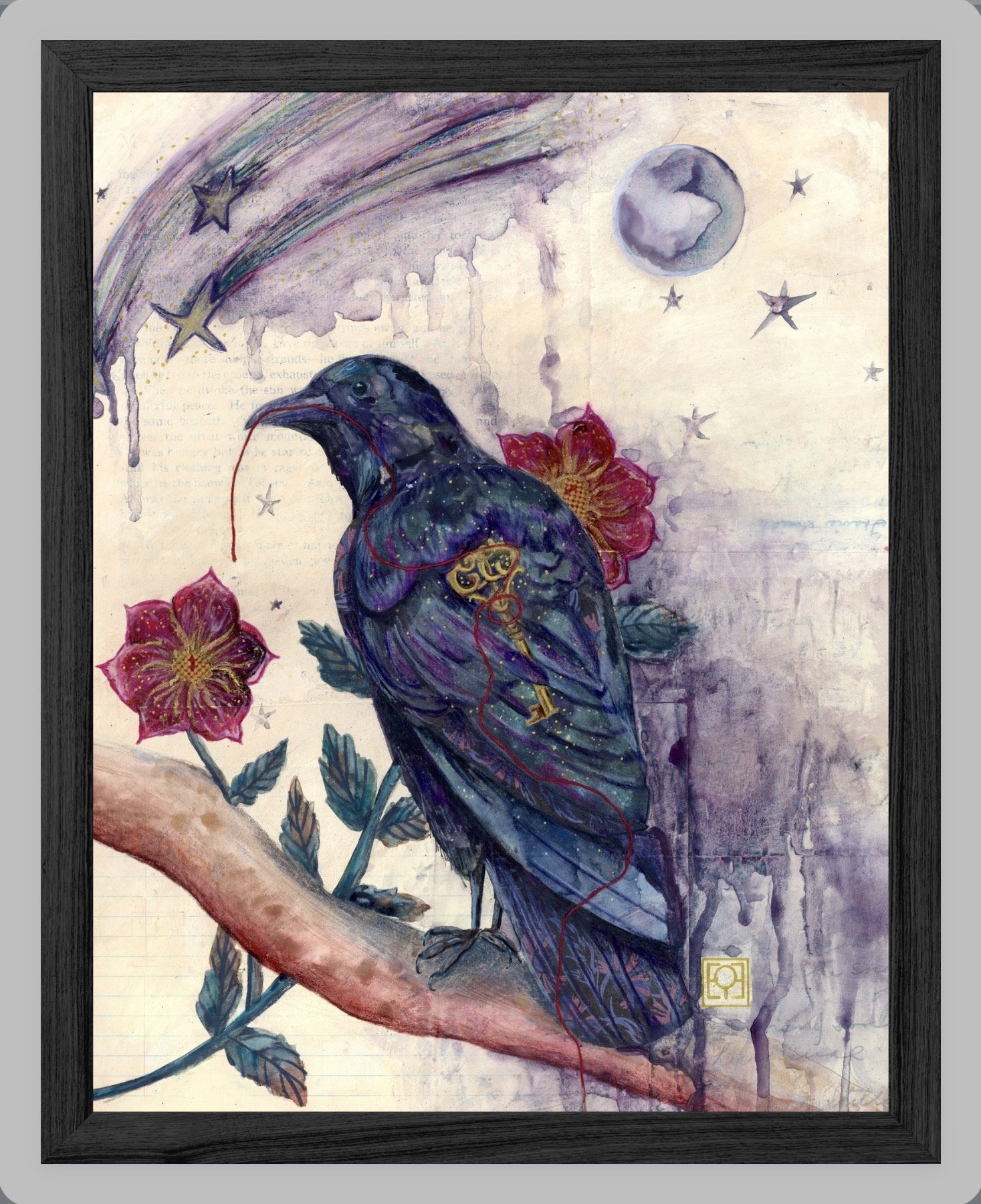 Nyx, the Star-Hollow Raven