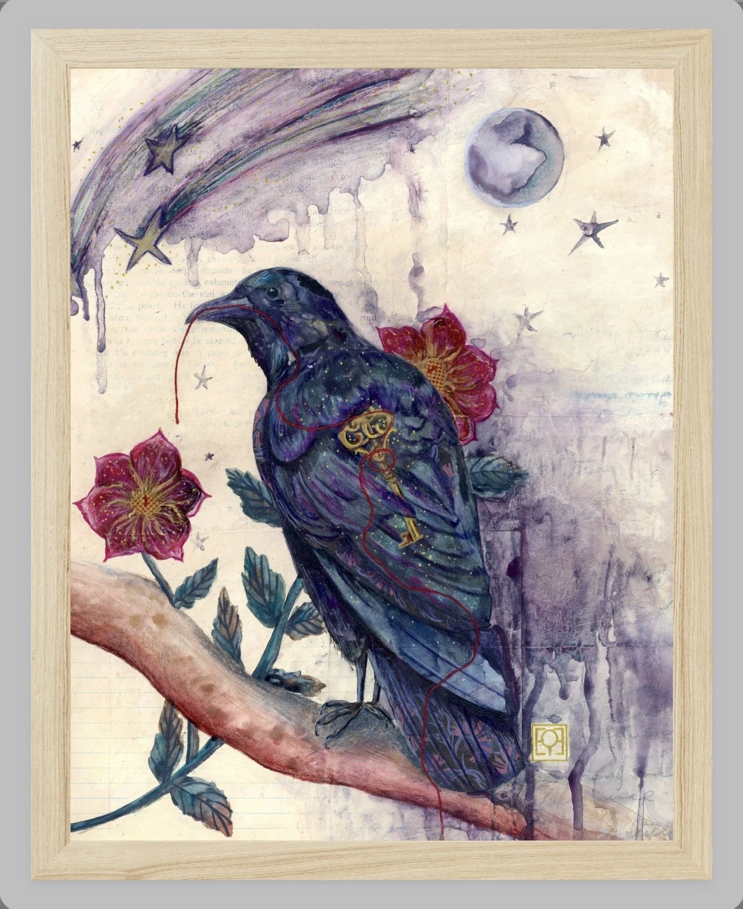 Nyx, the Star-Hollow Raven