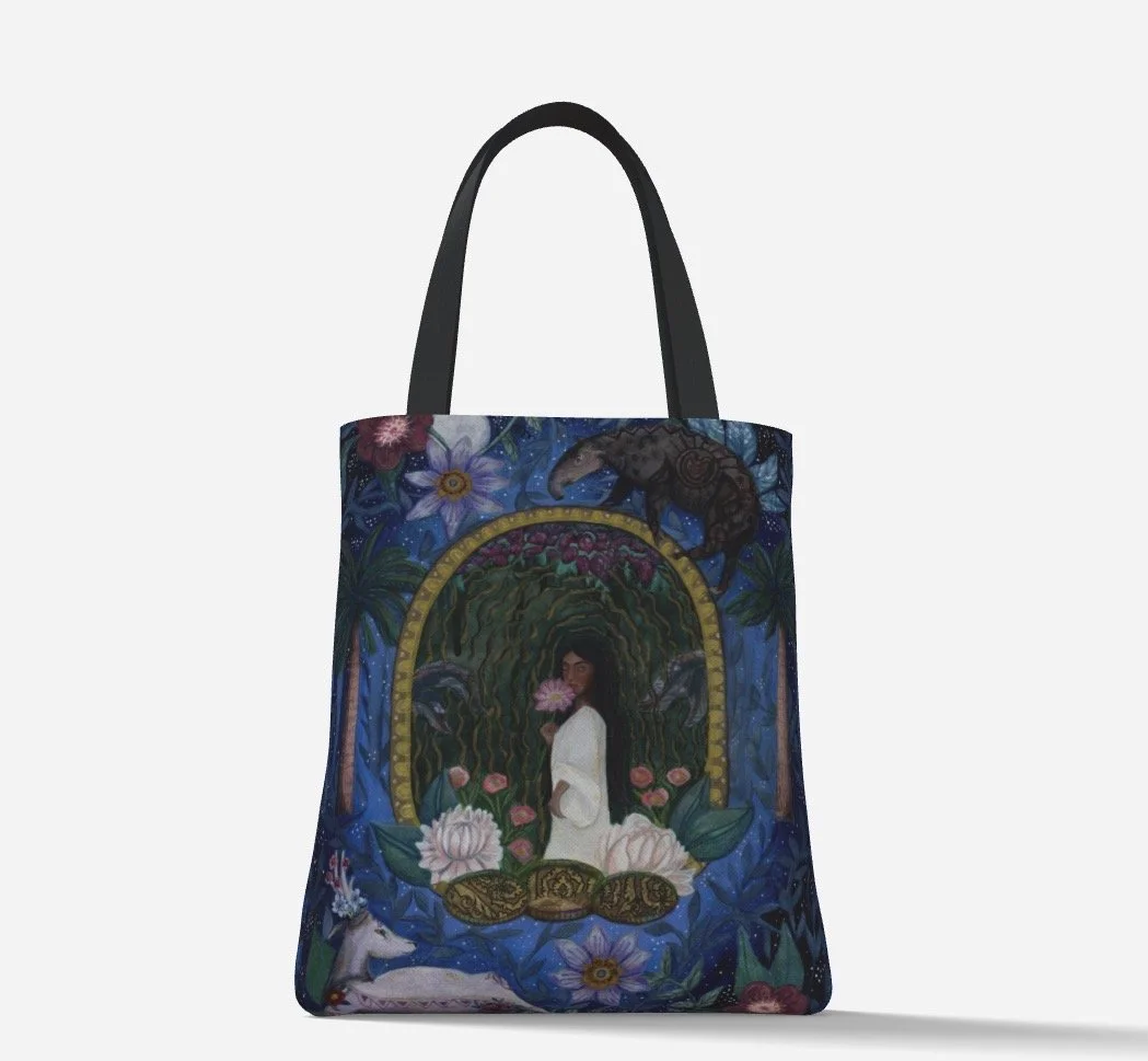 Gardener of the Deep River Tote Bag