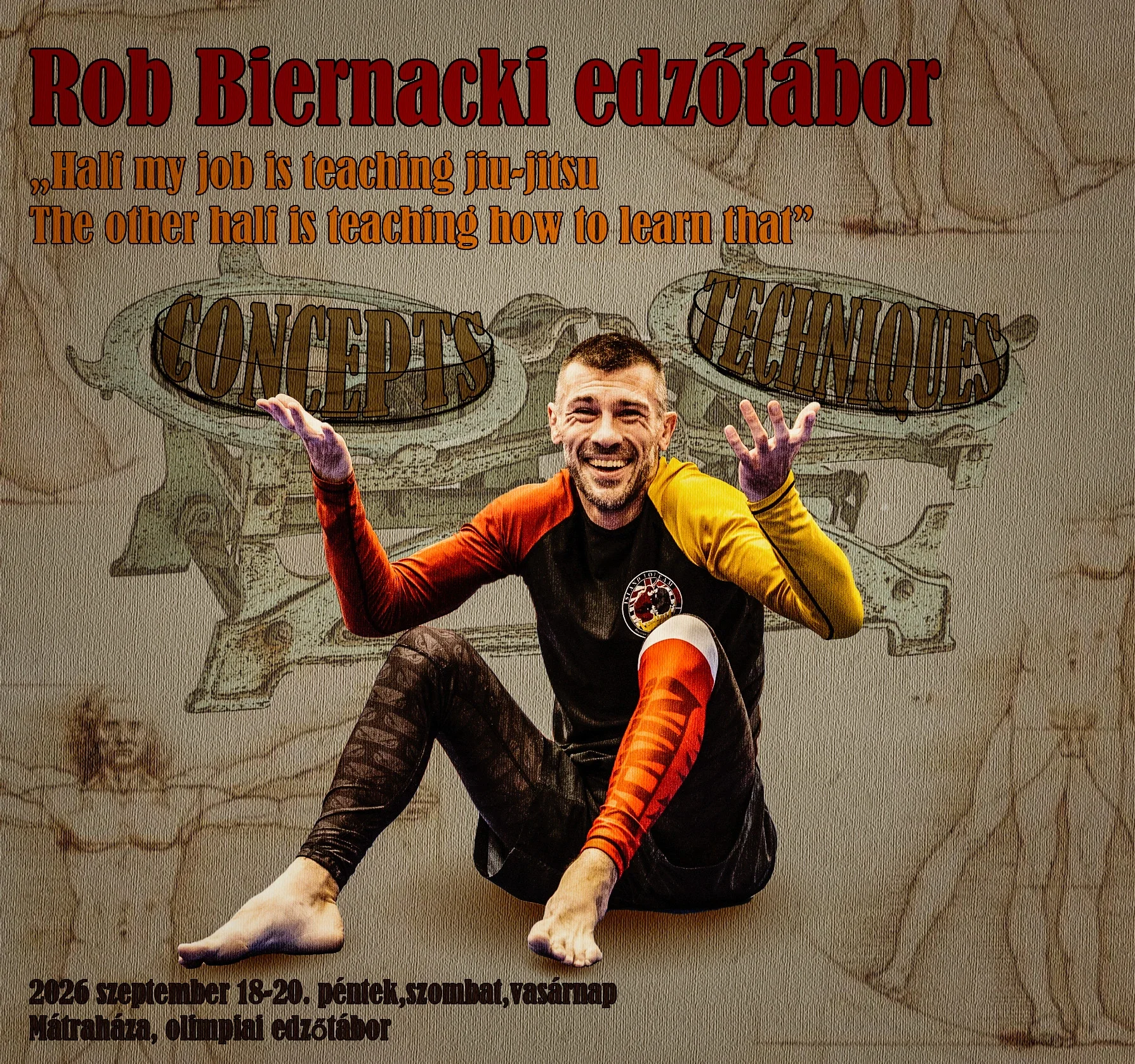 Edzőtábor Rob Biernackivel