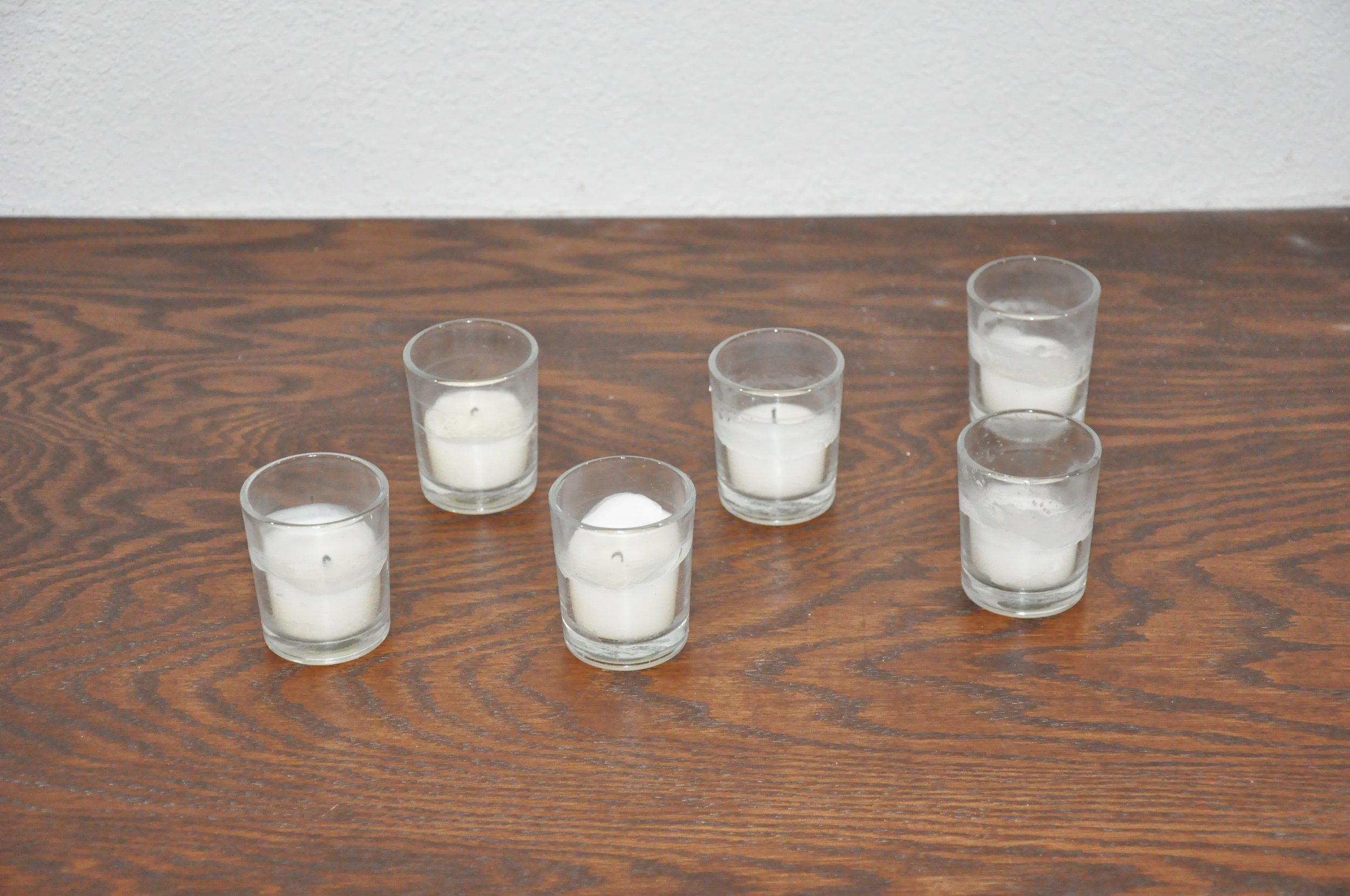 Clear Glass Votive Holders