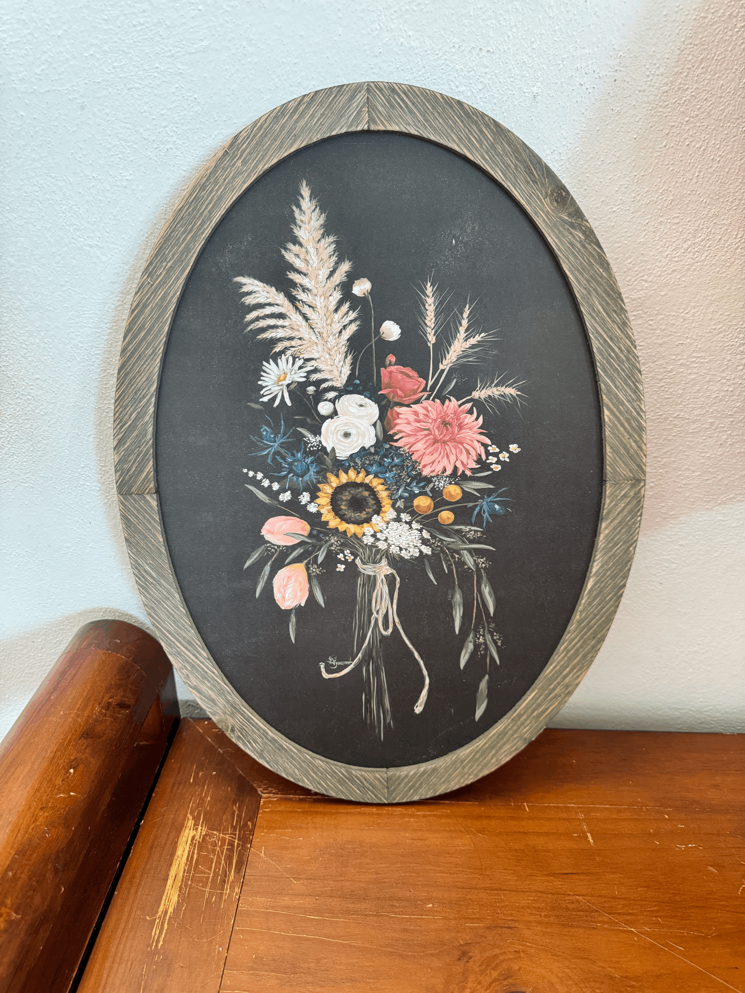 Rustic Floral Wall Art