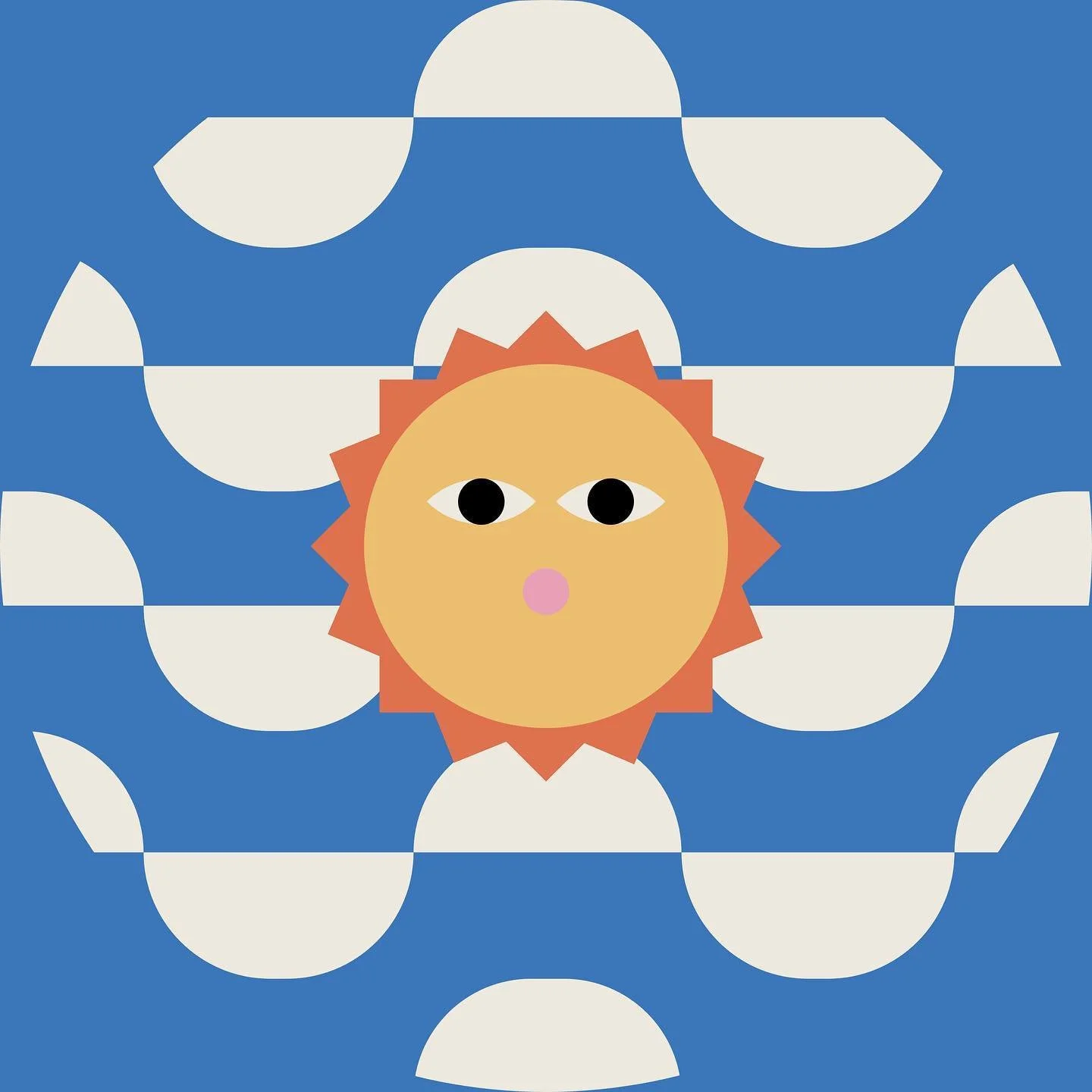 Bright day in Dehra today 💙🌞

&bull;
#sunday #design #graphic #graphicdesign #adobe #illustration #illustrationartists #illustrator #instagram #procreate #2d #abstract #abstractart #dailyillustration #instagood #sun #art #designer #clean #color #lo