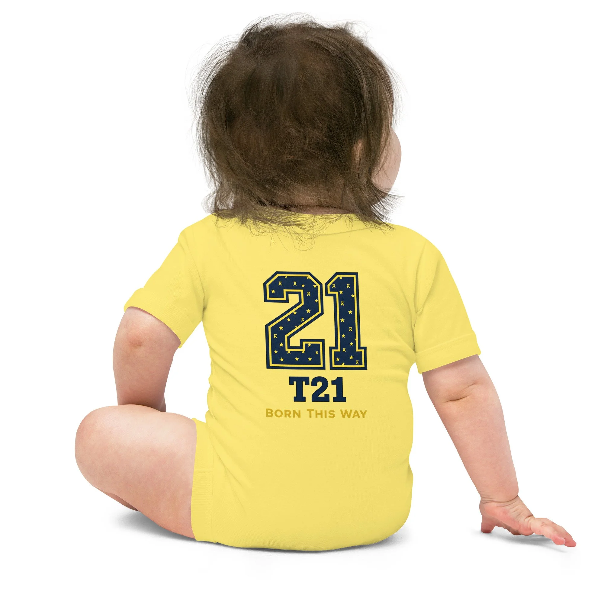T21 Baseball Onesie