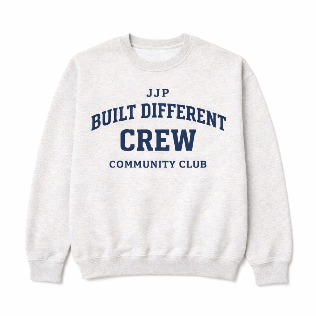 BUILT DIFFERENT  Collegiate Crewneck