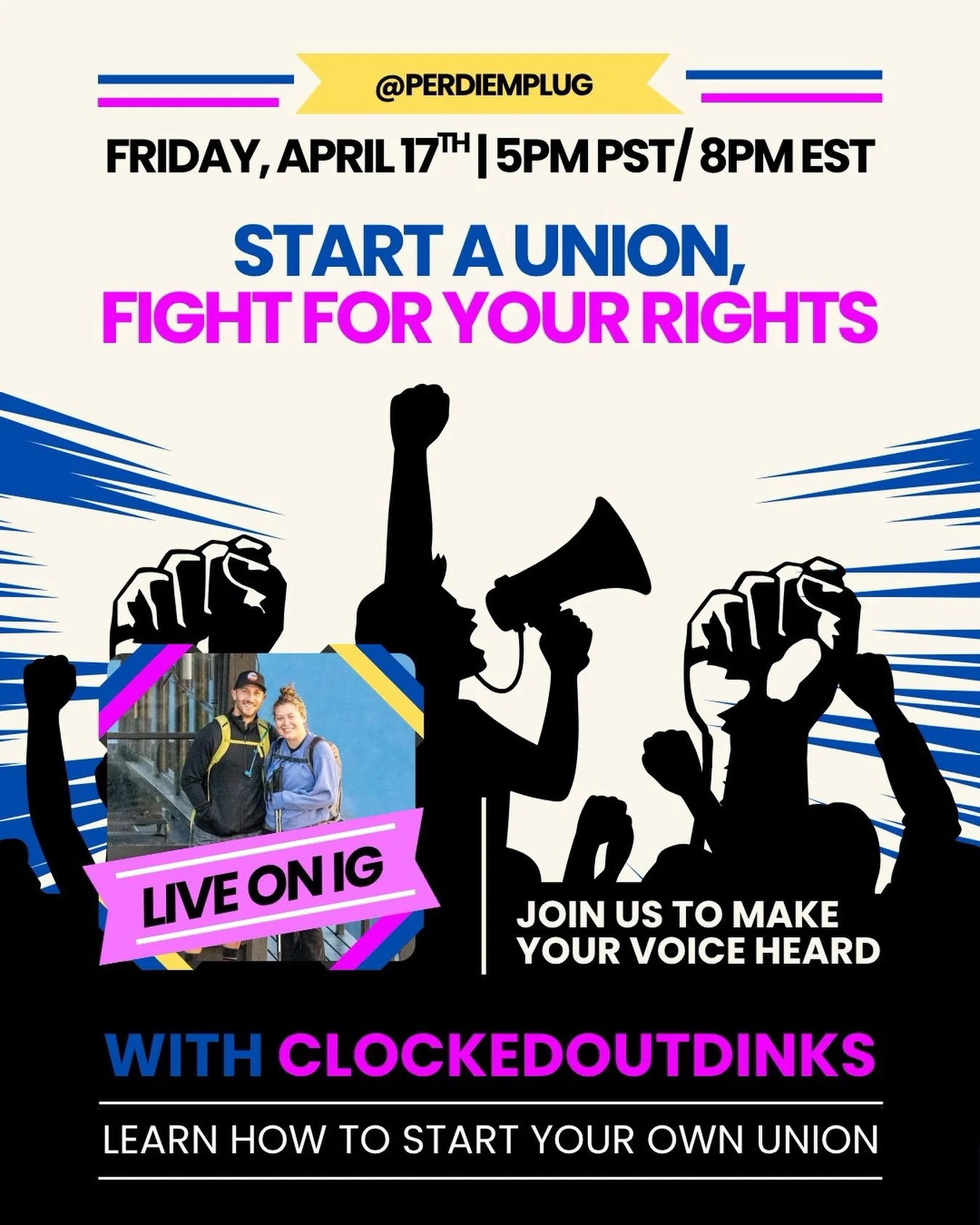 The cats out the bag!!!! 

Not even gonna lie&hellip; this is going to be a real conversation.

We&rsquo;re getting into unions, rights, and what it actually looks like if you want things to change.

I know a lot of people have been thinking about th