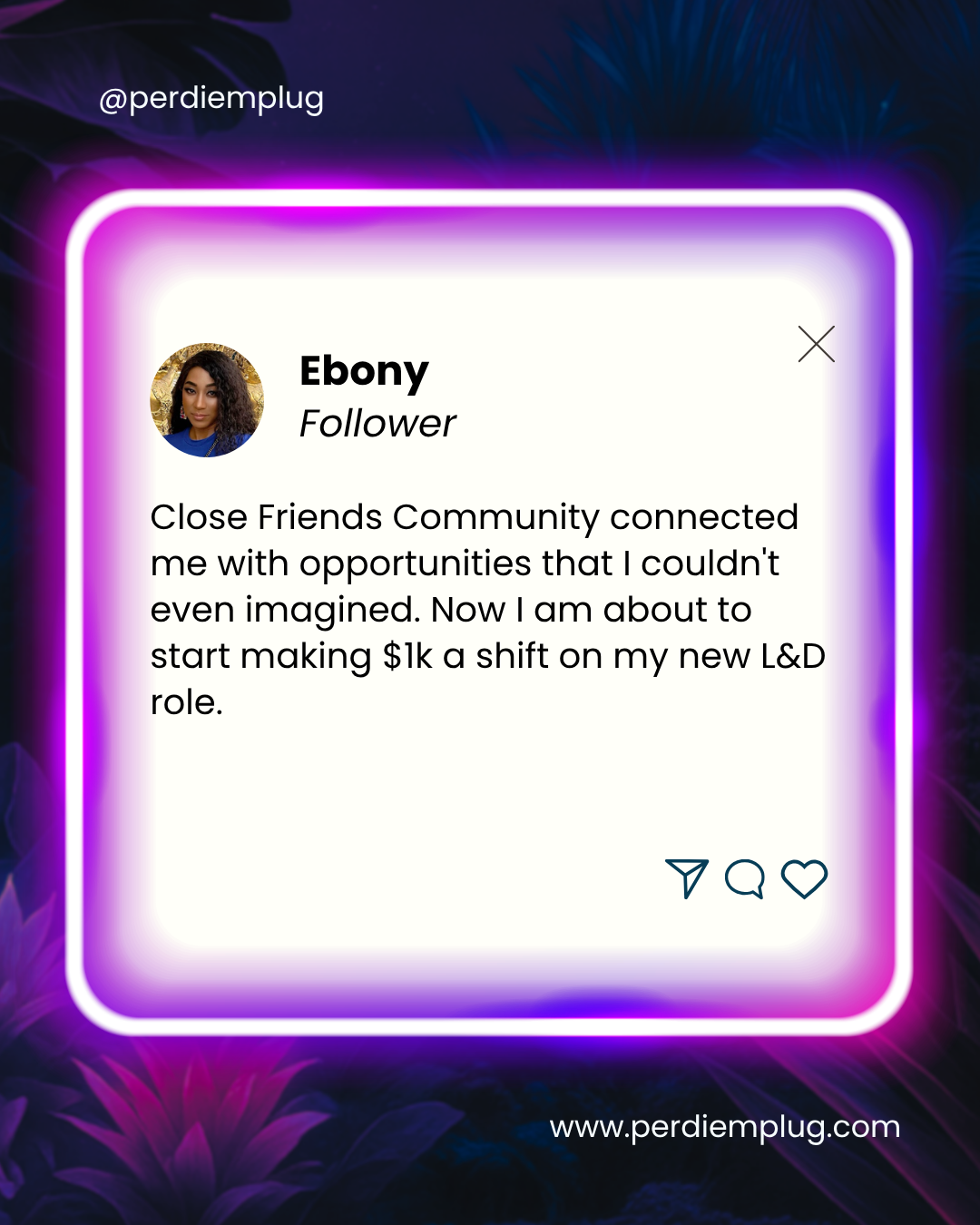 Ebony's Testimonial