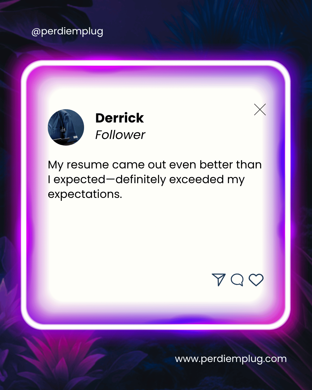 Derrick's Testimonial