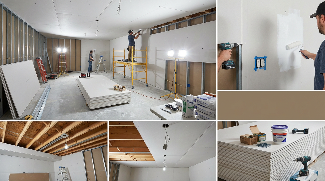 Basement remodel transformation by Espel Contracting in Hamilton, OH