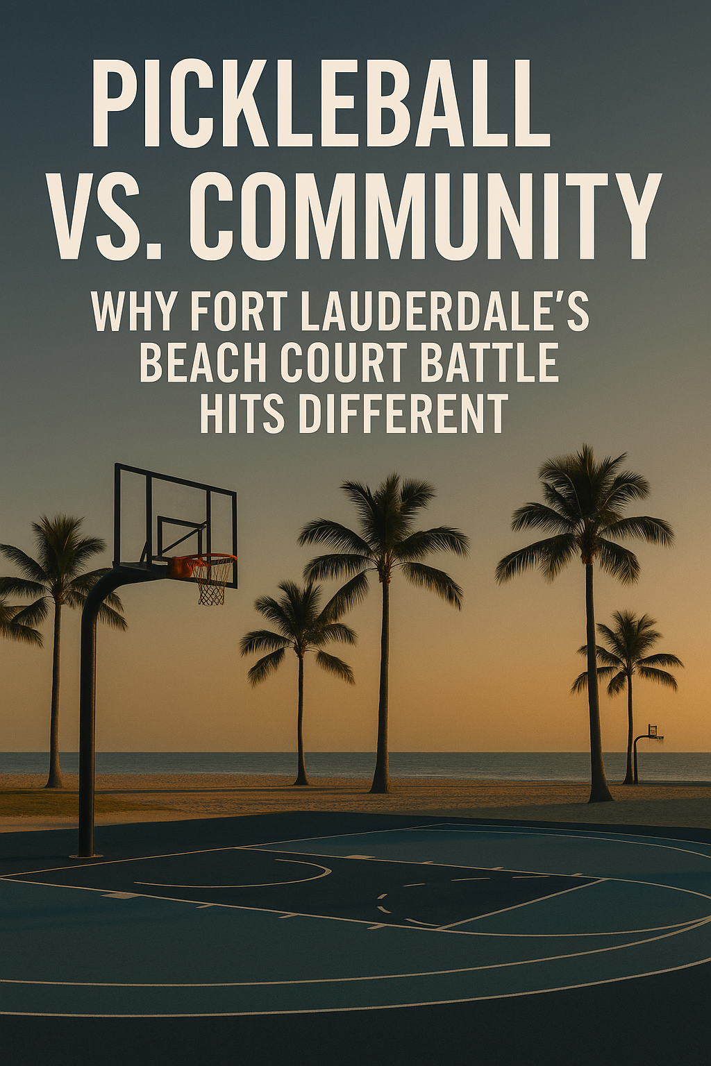 Pickleball vs Basketball: What the Shift Says About Modern Living