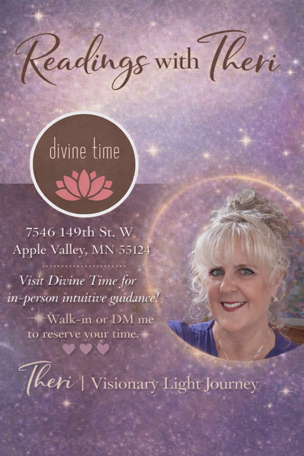 Akashic Intuitive Readings W/Theri at Divine Time