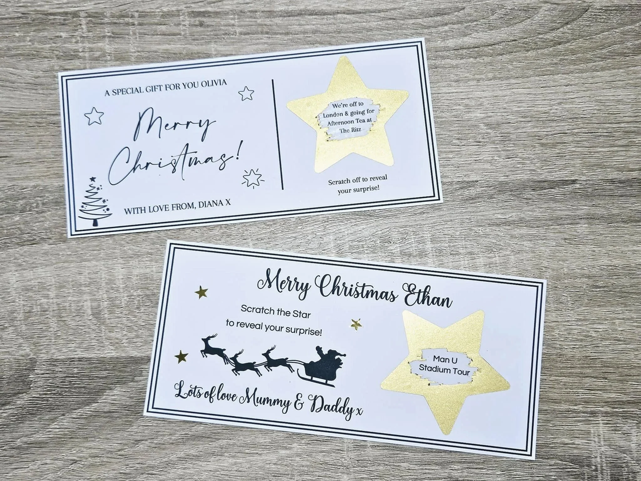 Christmas Scratch Card