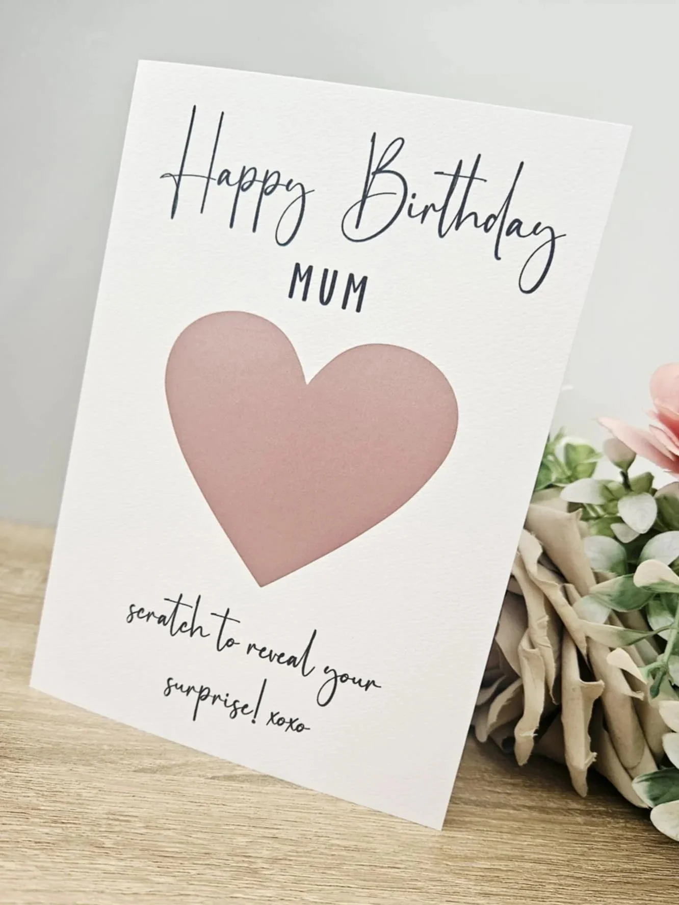 Birthday Scratch Card Reveal
