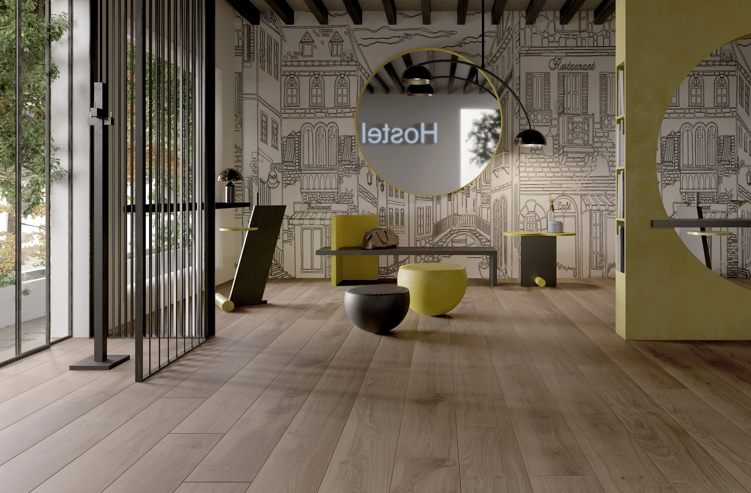 Tarima multicapa de Roble Colección ALLWOOD RIVA Floors