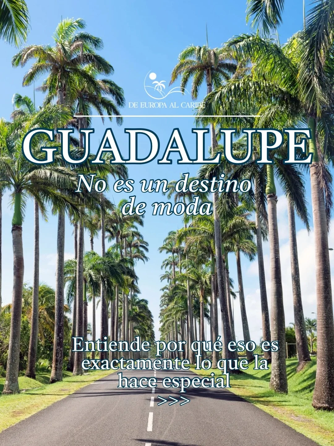 &hellip; Guadalupe no est&aacute; en tendencia.
Y por eso sigue siendo aut&eacute;ntica.

Un Caribe con alma francesa, selva volc&aacute;nica, playas salvajes. y pueblos donde el tiempo se mueve distinto.

Aqu&iacute; no vienes a &ldquo;tachar&rdquo;