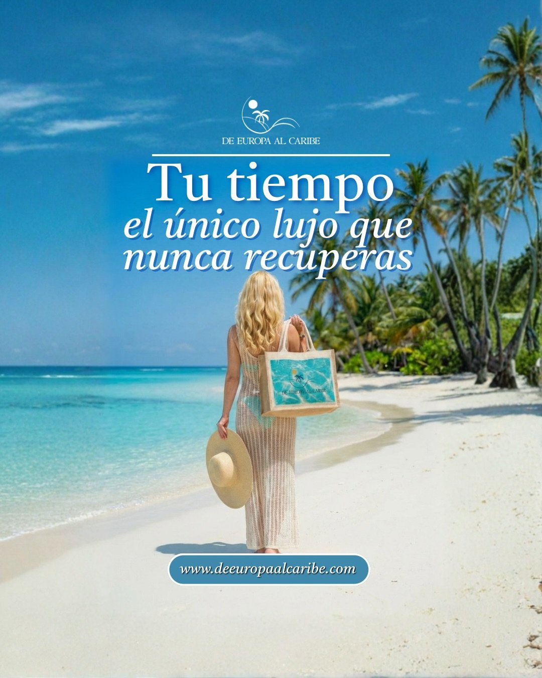El verdadero lujo de viajar es poder delegar. 🥂

En De Europa al Caribe, entendemos que tu activo m&aacute;s valioso es el tiempo. Por eso, nosotras nos ocupamos de la complejidad para que t&uacute; solo vivas el destino.
Como mujeres especialistas,