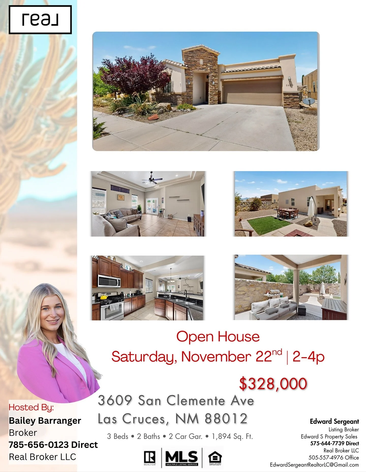 I'm excited to share that I will be hosting TWO open houses this weekend - both are amazing options for first-time home buyers, or anyone ready to start their home journey! 

✨ Saturday 11/22 | 2-4pm 
📍 3609 San Clemente Ave

✨ Sunday 11/23 | 12-3pm