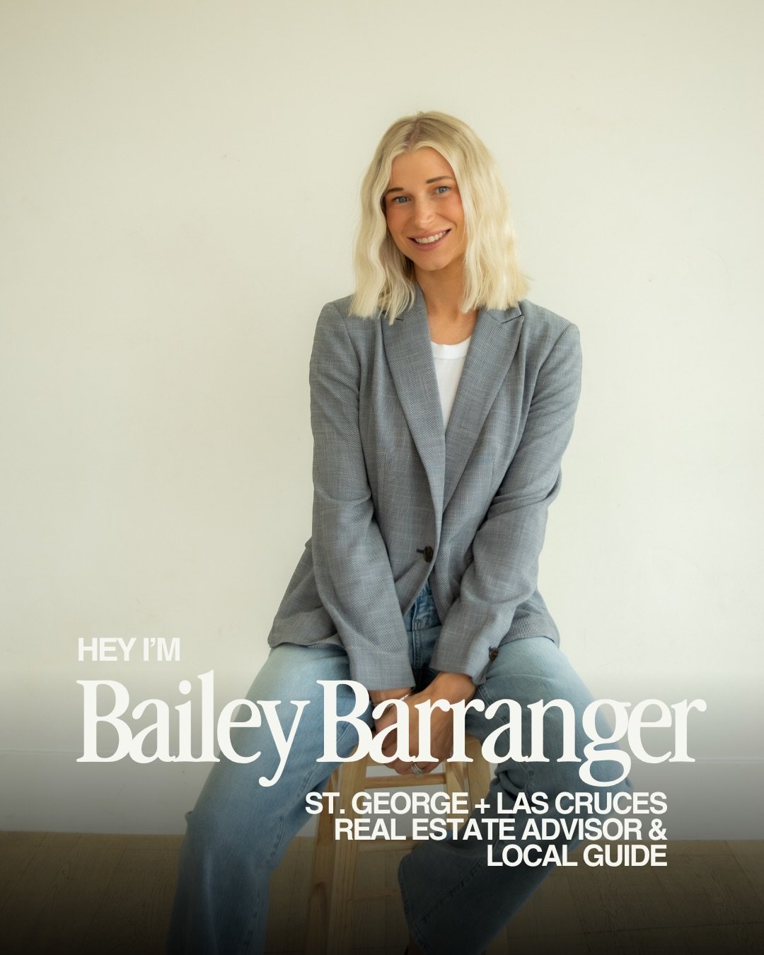 Hi, I&rsquo;m Bailey &mdash; your St. George, Utah + Las Cruces, New Mexico real estate gal.

A little about me: I&rsquo;m a wife, mom of two, Target enthusiast, golf course owner with my husband, and a transplant who knows firsthand what it feels li