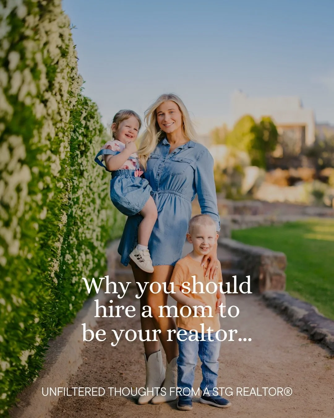 Need a real estate agent who can negotiate, think three steps ahead, and stay calm when the room gets loud? Mom skills come in handy. 😉 

From explaining the same thing 12 different ways to keeping snacks on hand and making a plan for every possible