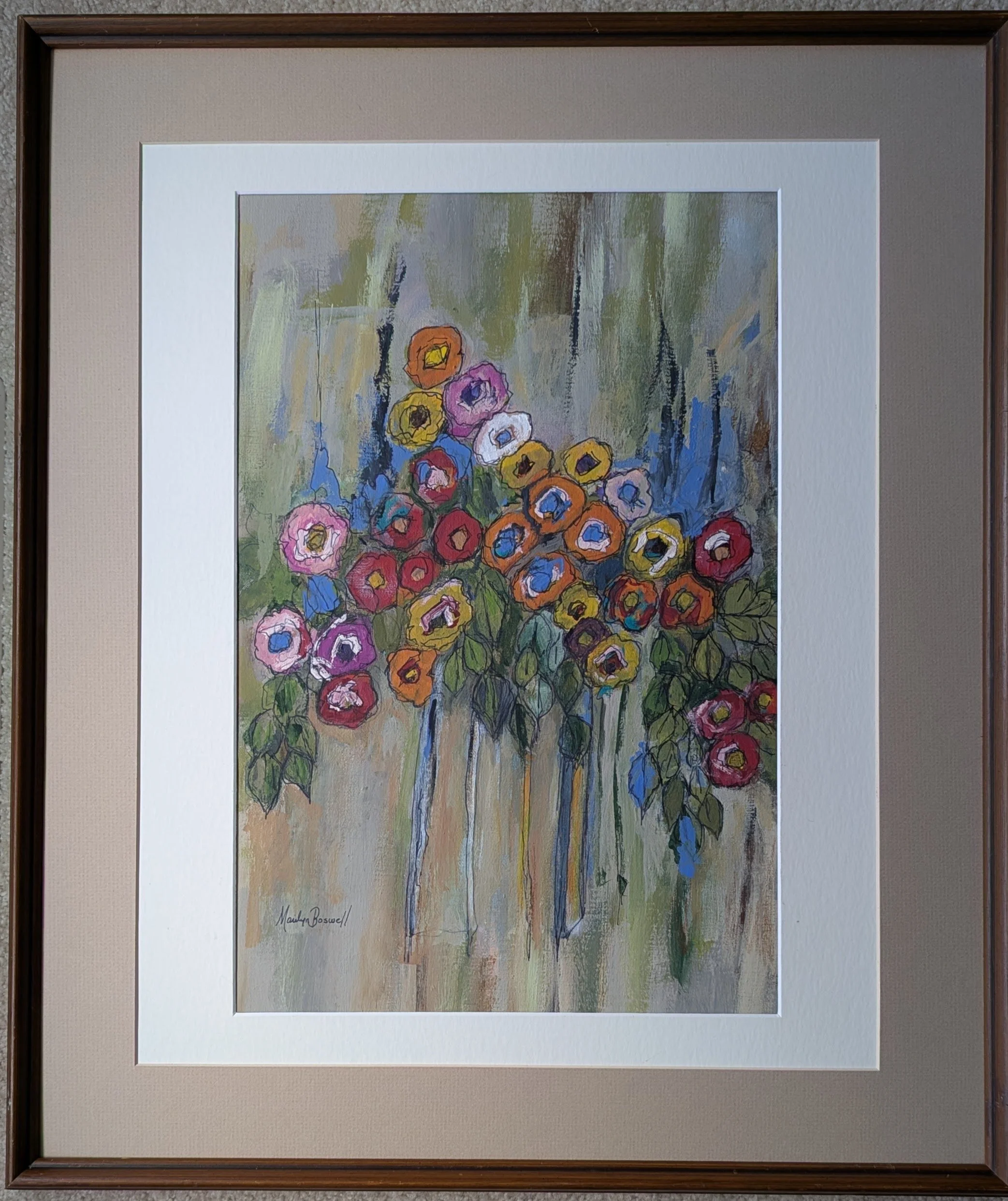 F162. 22x25. $200