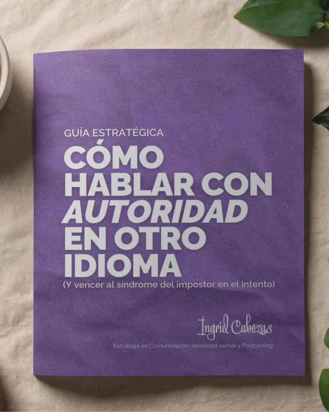 GUÍA : Cómo hablar con autoridad en otro idioma