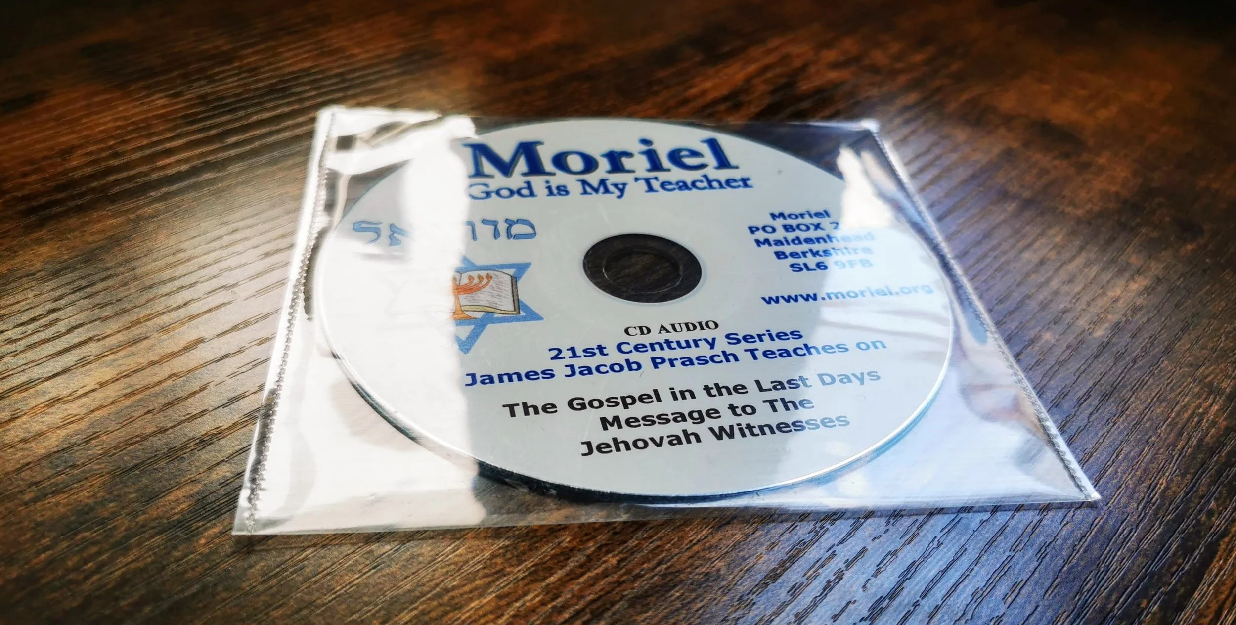Moriel Teachings on Disc