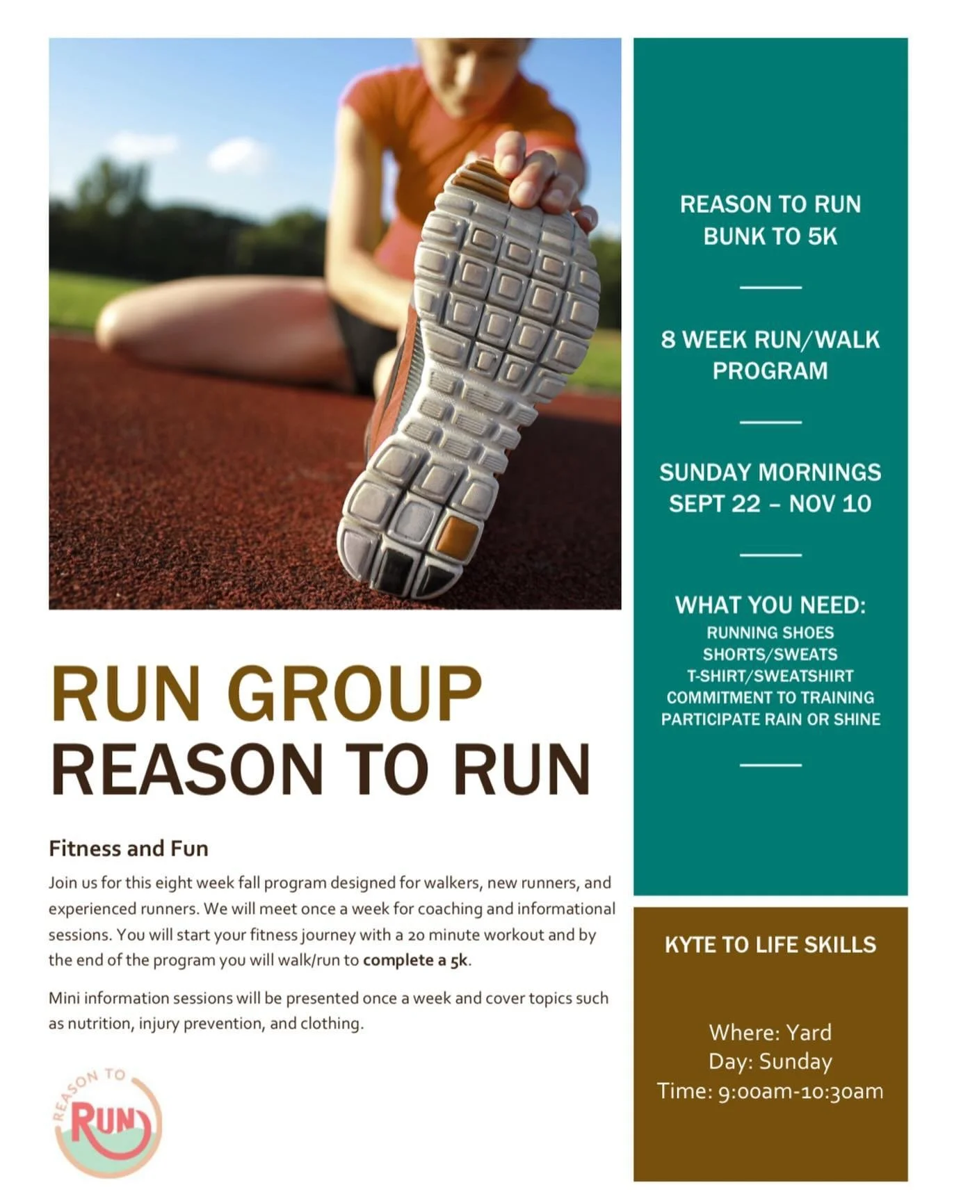 We’re back!! Our fall run group at Coffee Creek Correctional Facility kicked off on Sunday and we couldn’t have asked for a better start!
Beautiful fall weather, 52 participants, and all the dedication, support, belonging, and joy that a