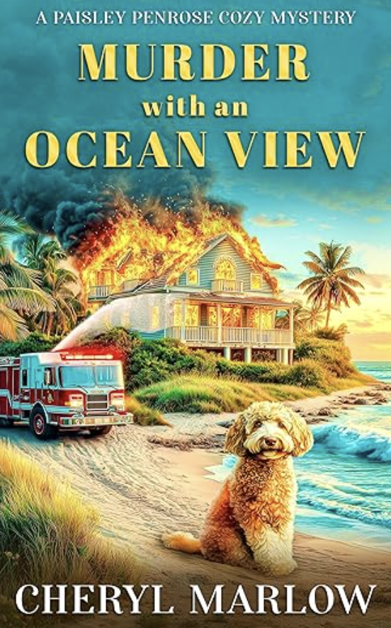 Image of Murder with an Ocean View my Cheryl Marlow bookcover