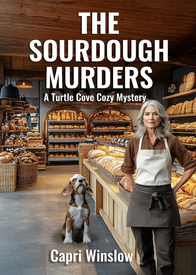 Book Cover for The Sourdough Murders by Capri Winslow