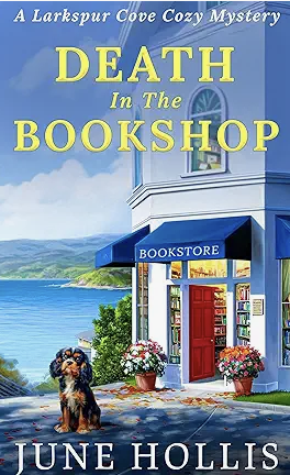 Cover image for Death in the Bookshop by June Hollis