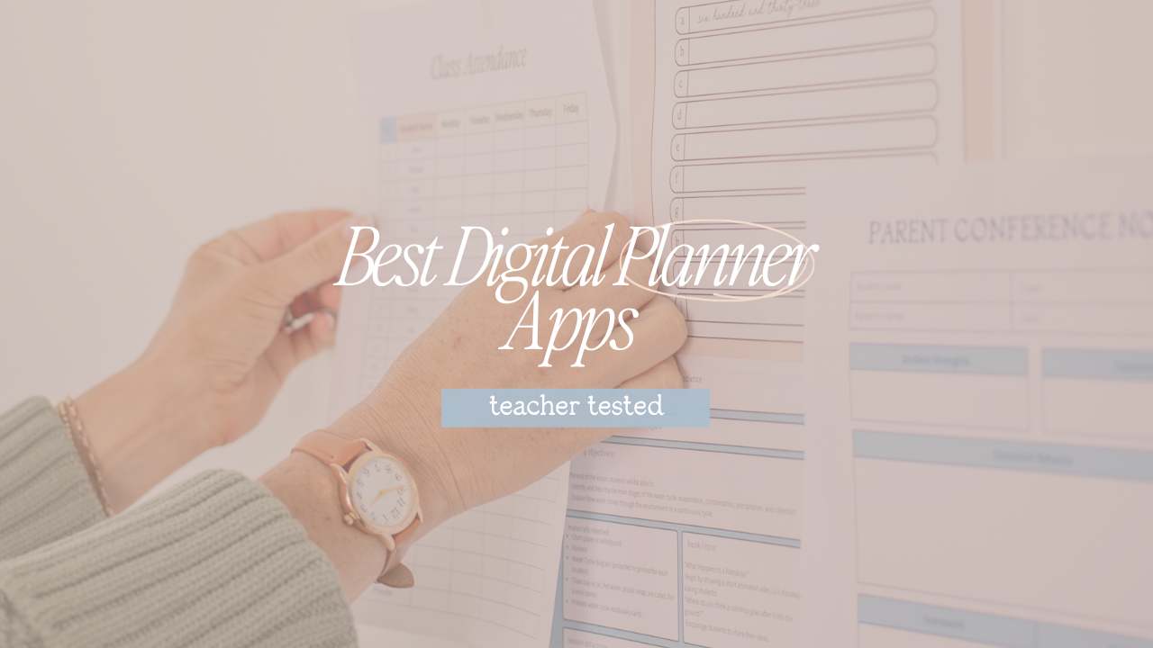 Best Digital Planner Apps.