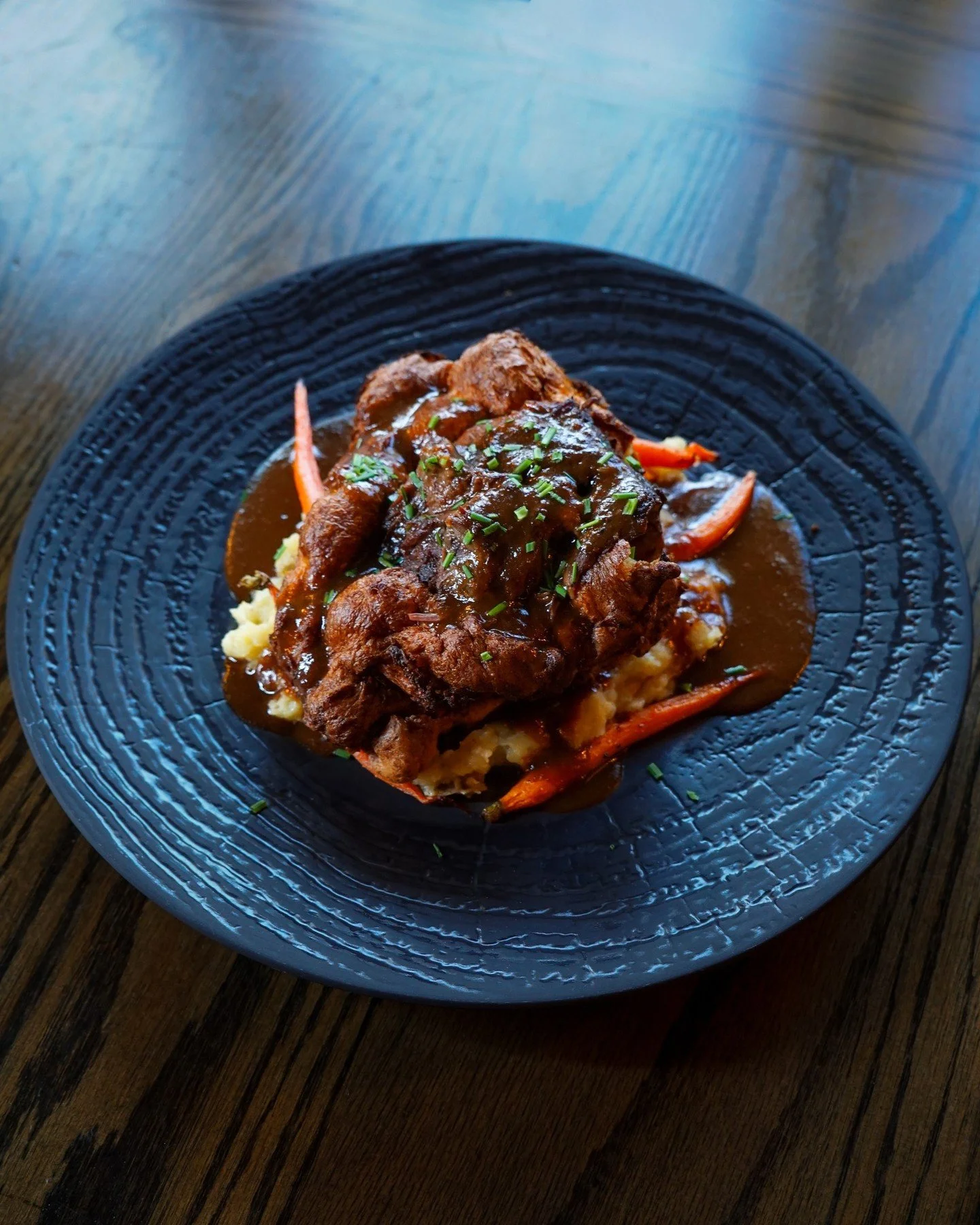 New on the menu: Brothel Brown Ale Beef Pot Roast 🍺⁠
Slow-braised chuck roast in our house-brewed brown ale rosemary gravy, roasted garlic mash, root veg, Brussels sprouts &amp; Yorkshire pudding.⁠