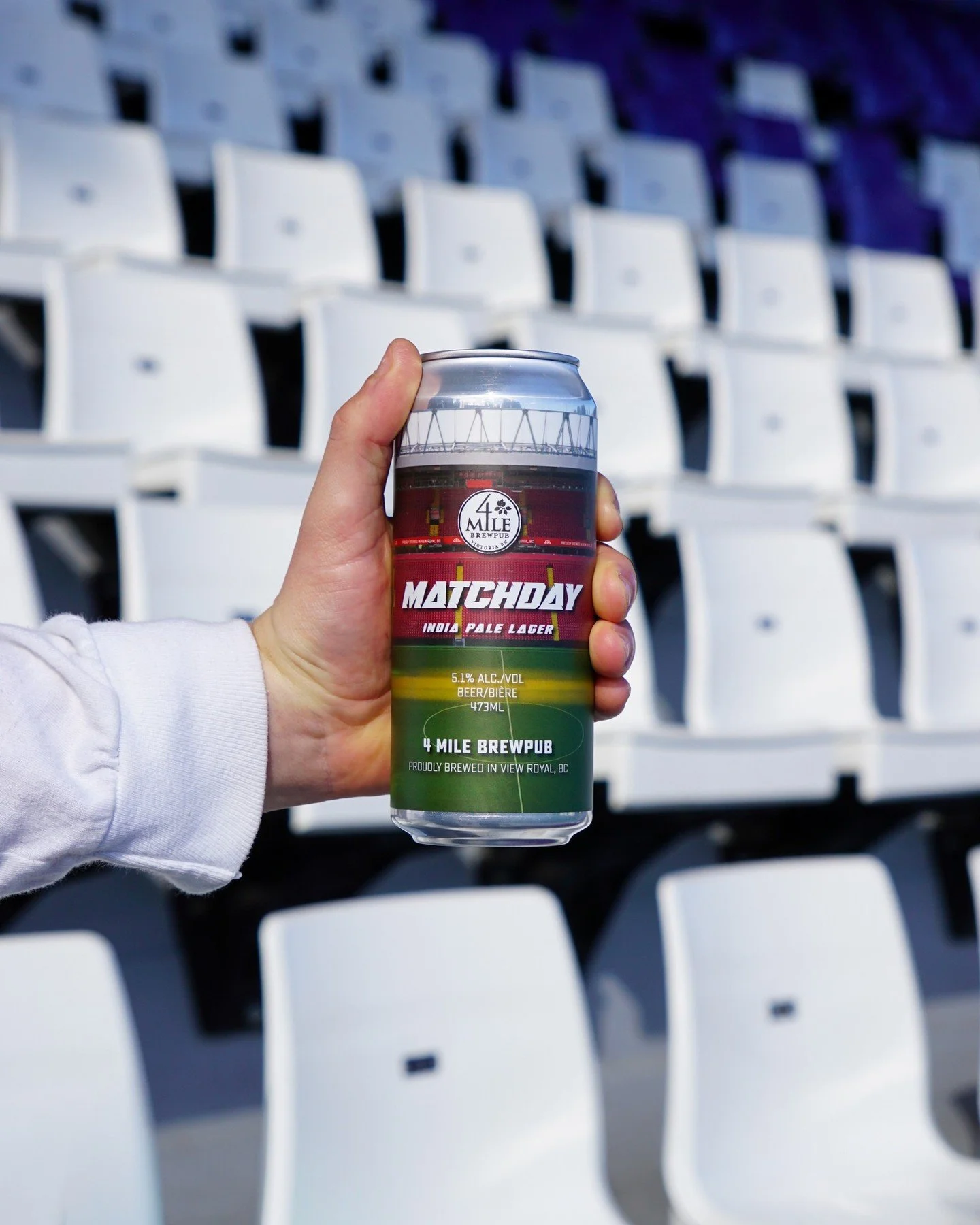 Introducing Matchday India Pale Lager!

Crisp, refreshing, and ready for game day. 

Dry-hopped with Motueka and Lemondrop for bright lemon-lime notes, a nod to a classic British lime and lager. Finished with Amarillo hops in the boil for a pleasant,