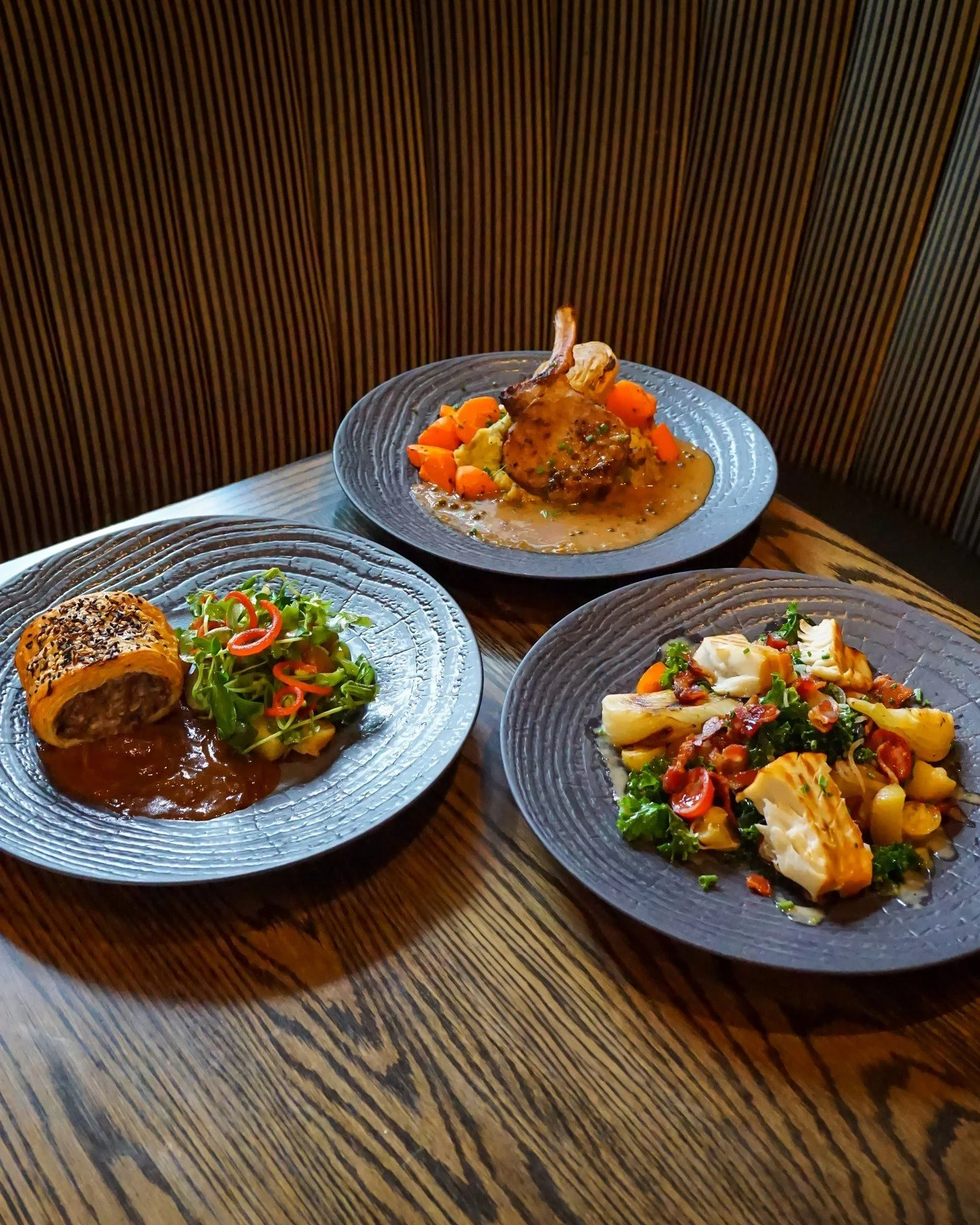 Our new fresh sheet has arrived!
Seasonal features available now through mid-April.

Smoked Sablefish &amp; Bacon Salad 
Hazy citra pale ale vinaigrette, warm baby potatoes, kale, pickled shallots, gem potatoes and grilled fennel.

Cheddar Baked Colc