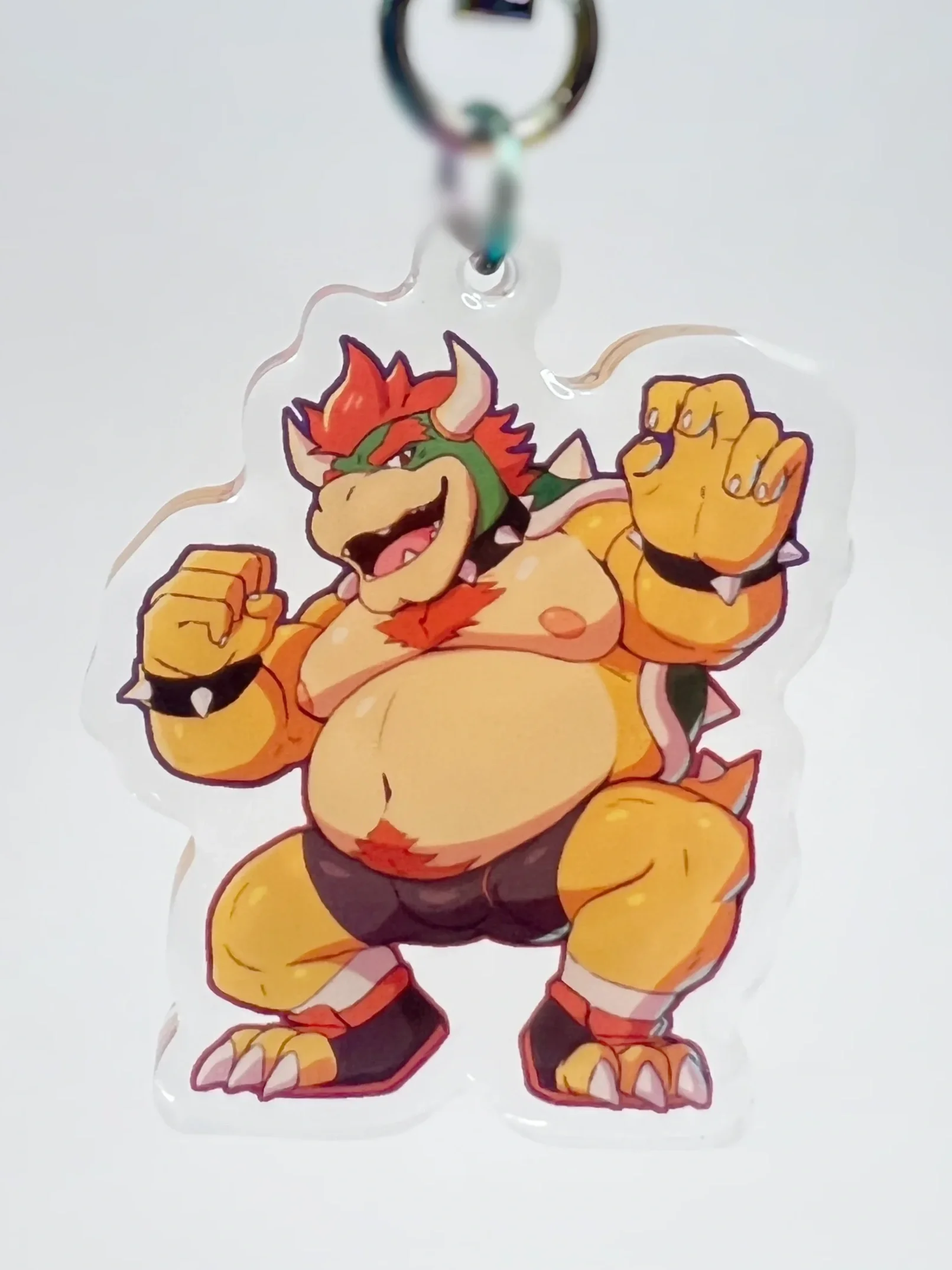 Bowser Acrylic Keychain