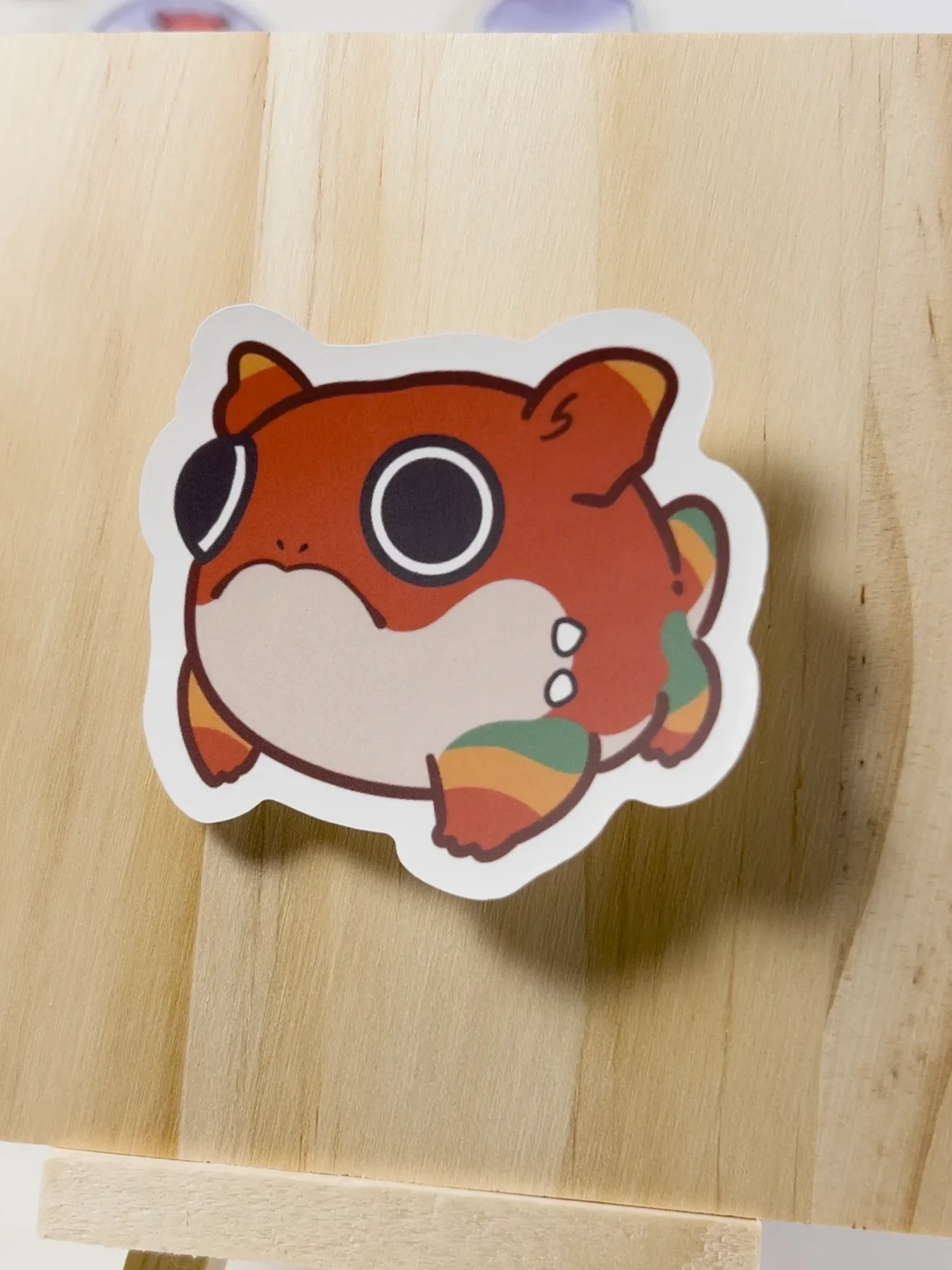 2.5" Dwarf Frog Sticker