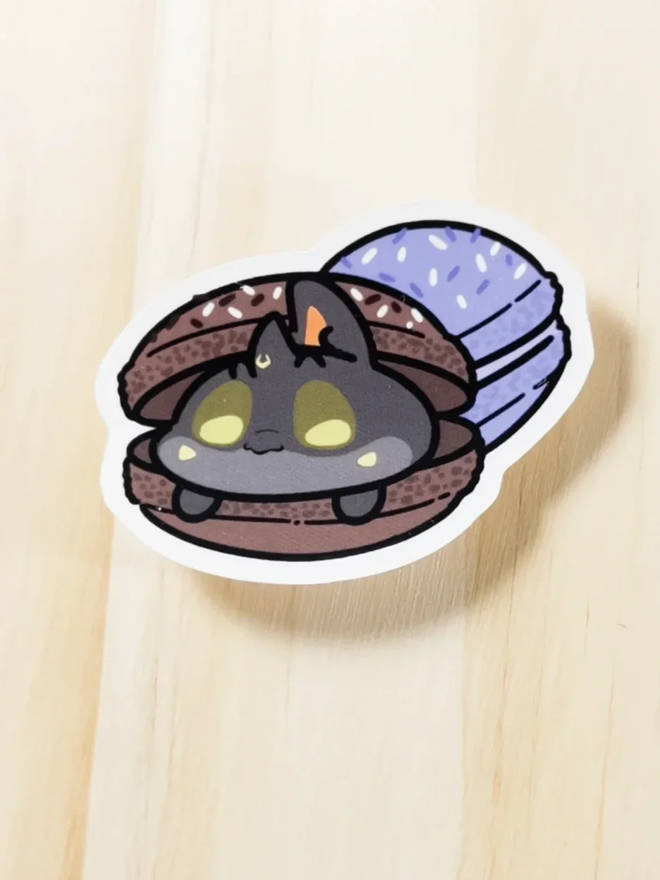 2" Macaron Sticker