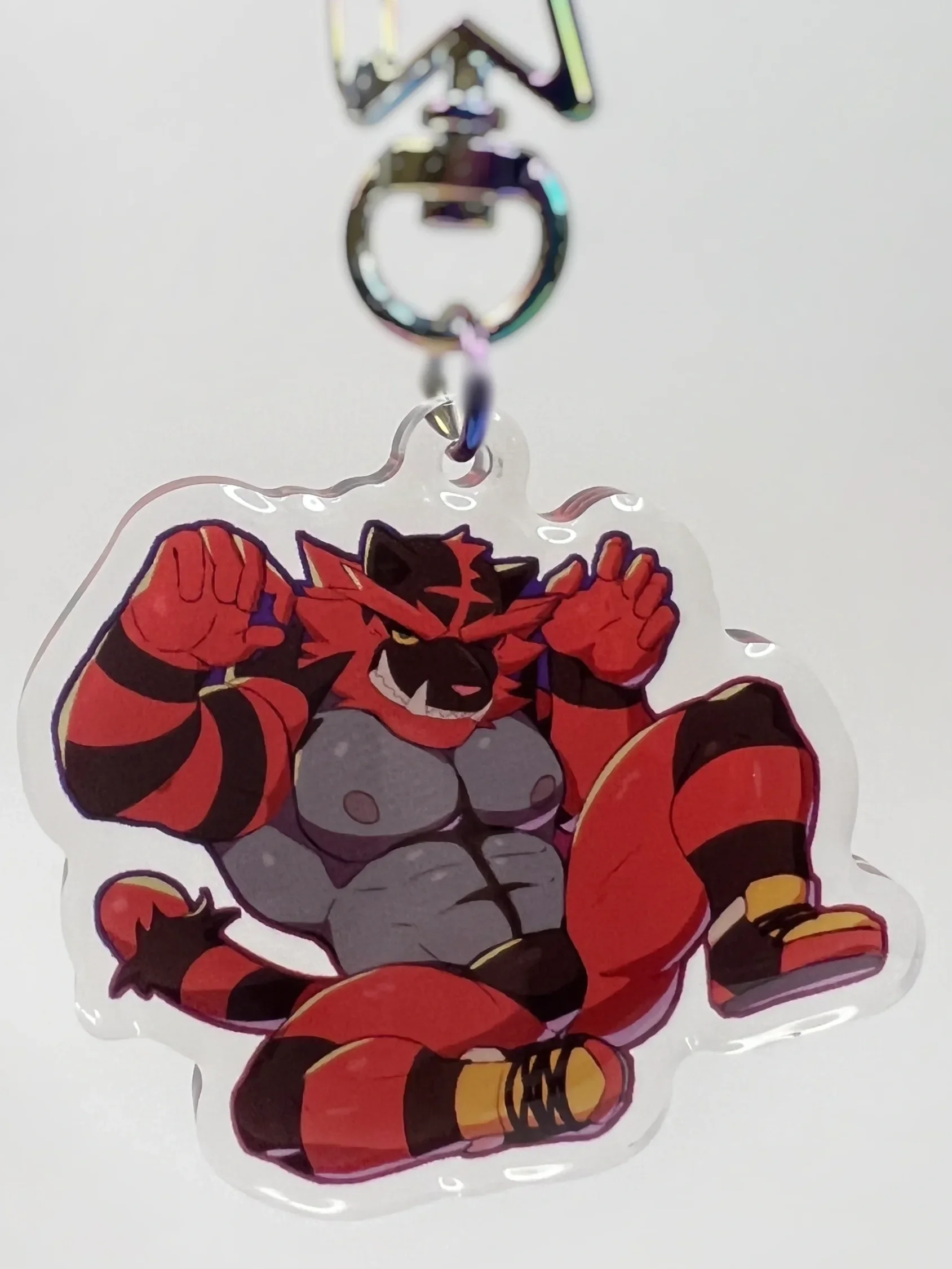Incineroar Acrylic Keychain