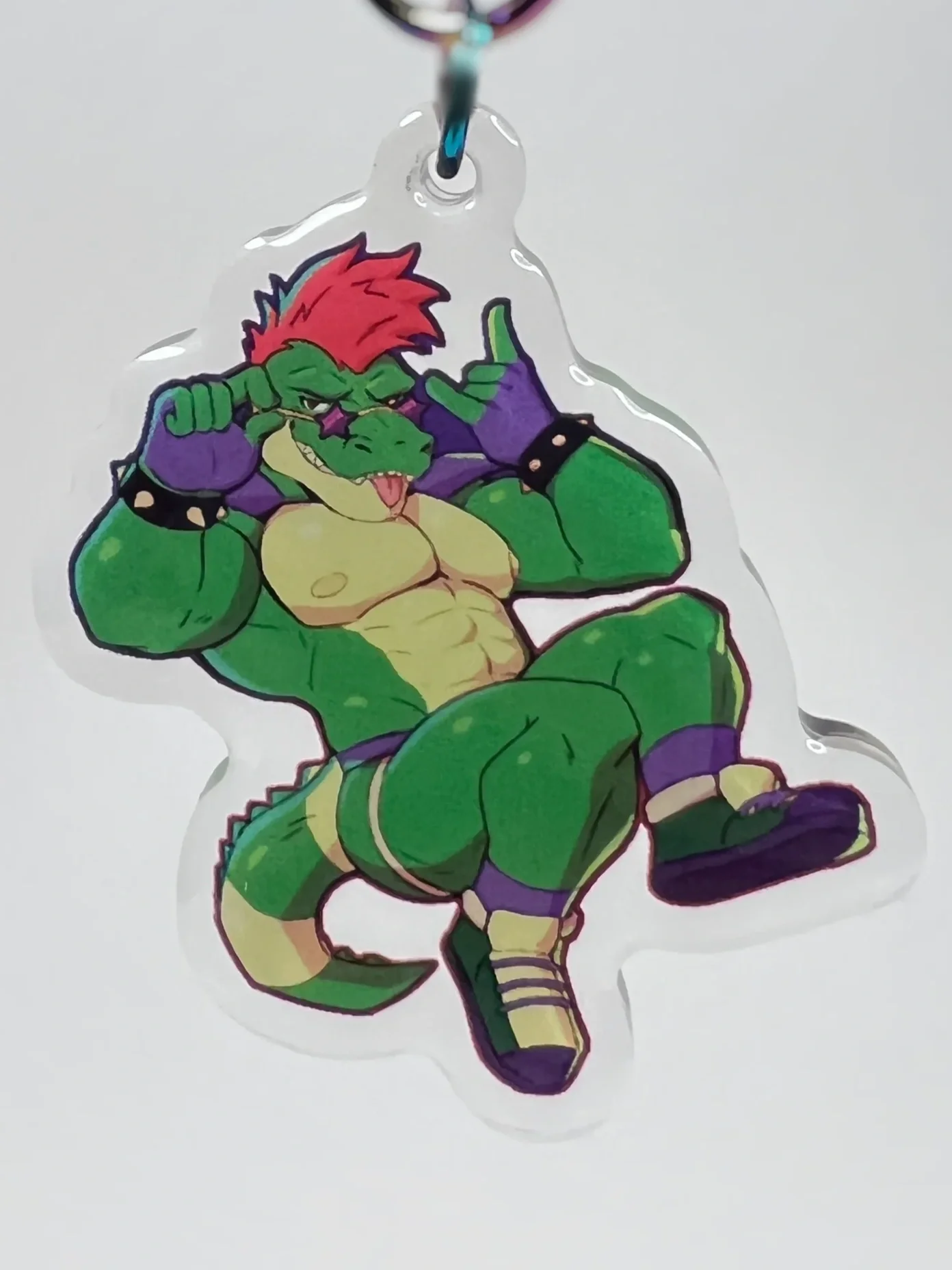 Monty Acrylic Keychain