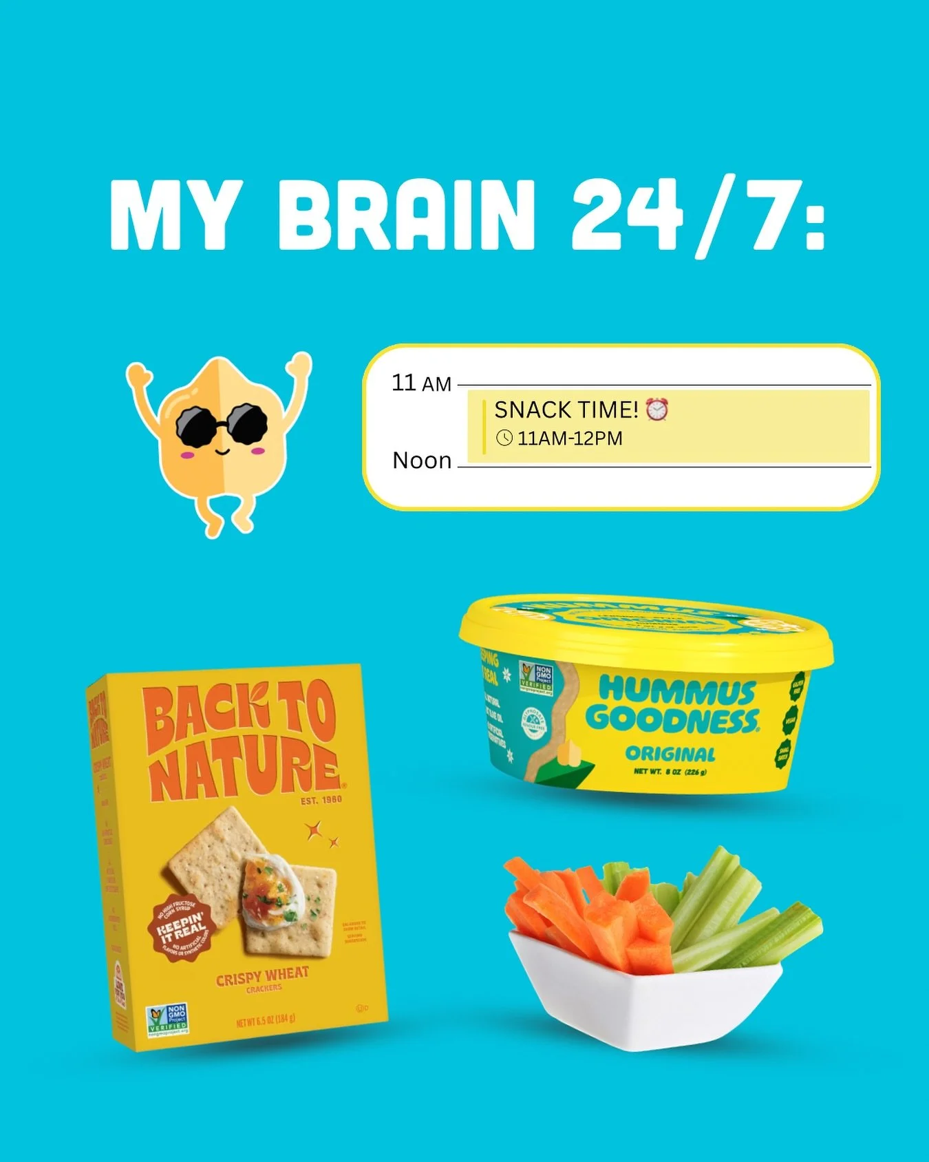 Calendar full. Priorities straight. 😎 Who&rsquo;s joining me for a snack meeting?