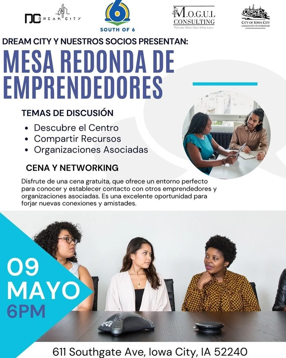 Explore la visi&oacute;n de nuestro nuevo Centro de Emprendedores, conozca recursos dise&ntilde;ados para el crecimiento empresarial y establezca contactos con socios clave y compa&ntilde;eros emprendedores durante la cena.  @5memprendimientolatino @