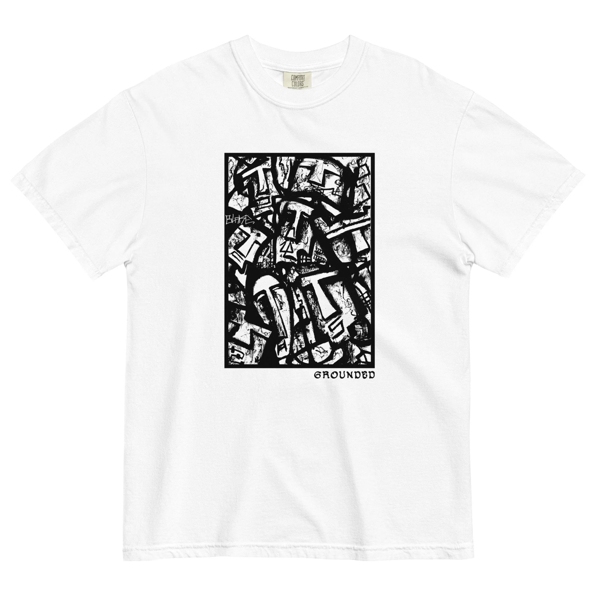 Grounded 'Trying To Fit In' White Tee